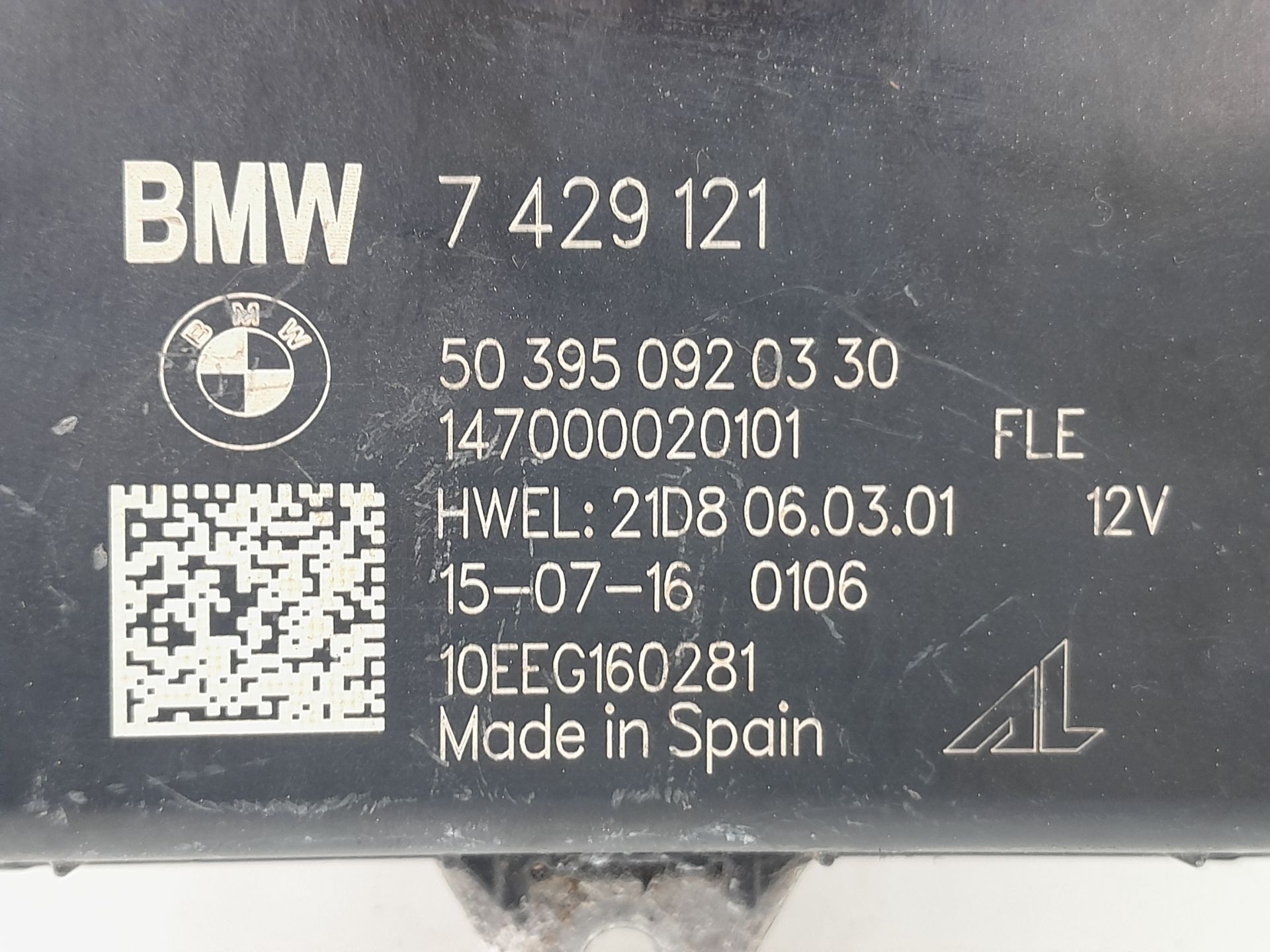 Centralita faro led B47C20A 7429121 de Bmw X1 van (f48) 2015-2020 - pieza usada