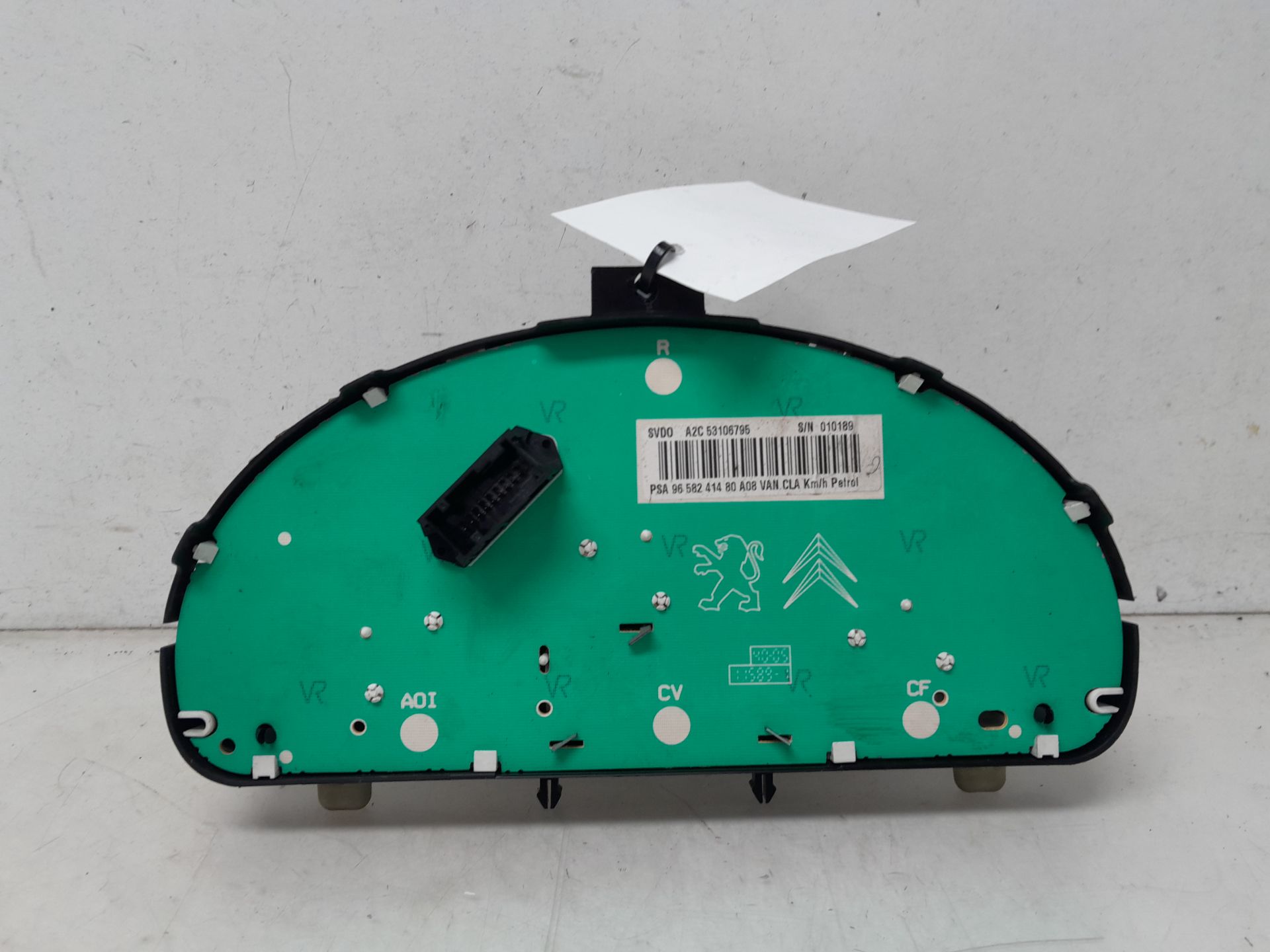 Cuadro de instrumentos KFVTU3JP 9658241480 de Peugeot 1007 2005-0 - pieza usada