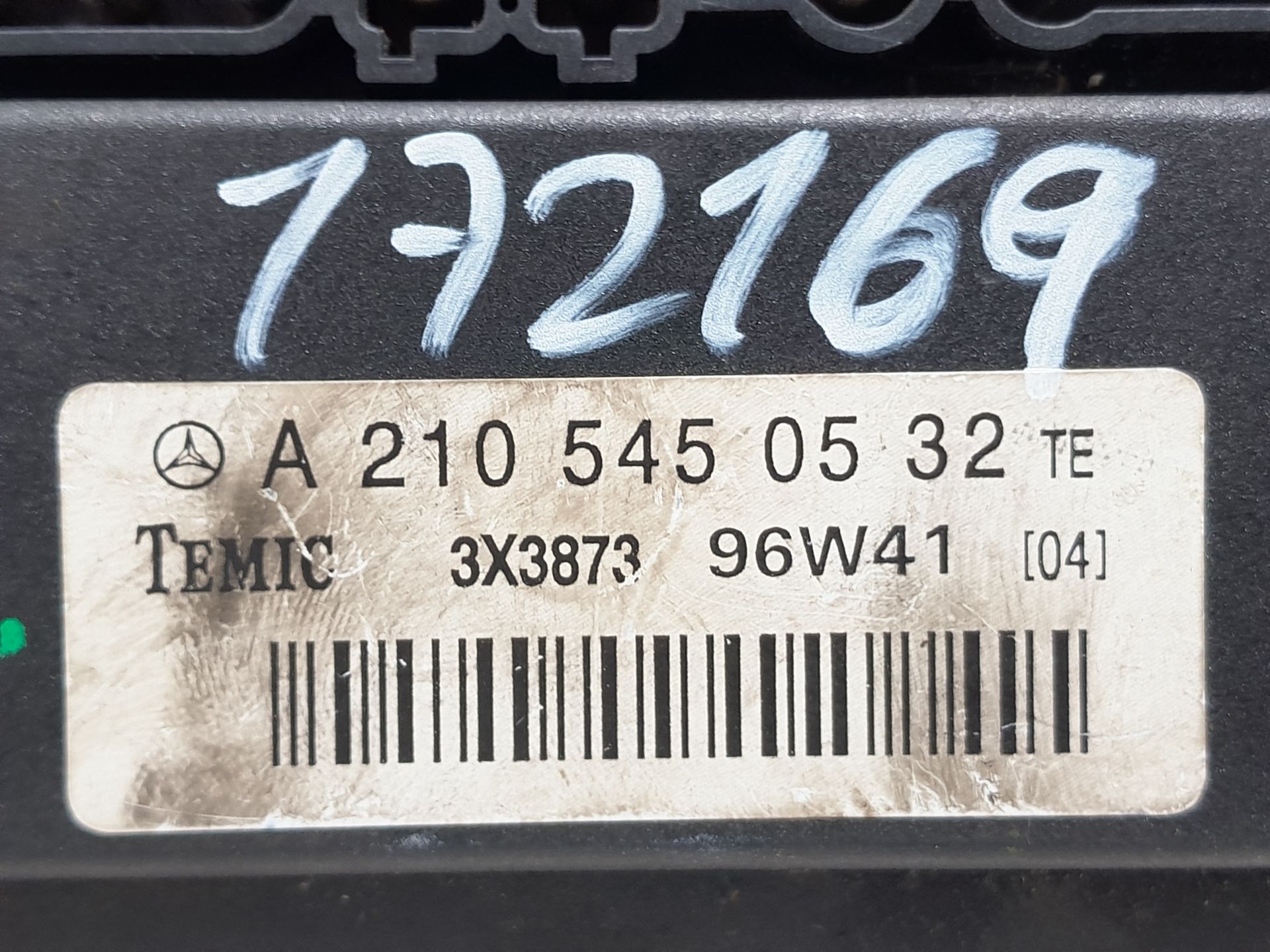Centralita del aire acondicionado A2105450532 de Mercedes-benz Clase e (w210) 1999-2002 - pieza usada