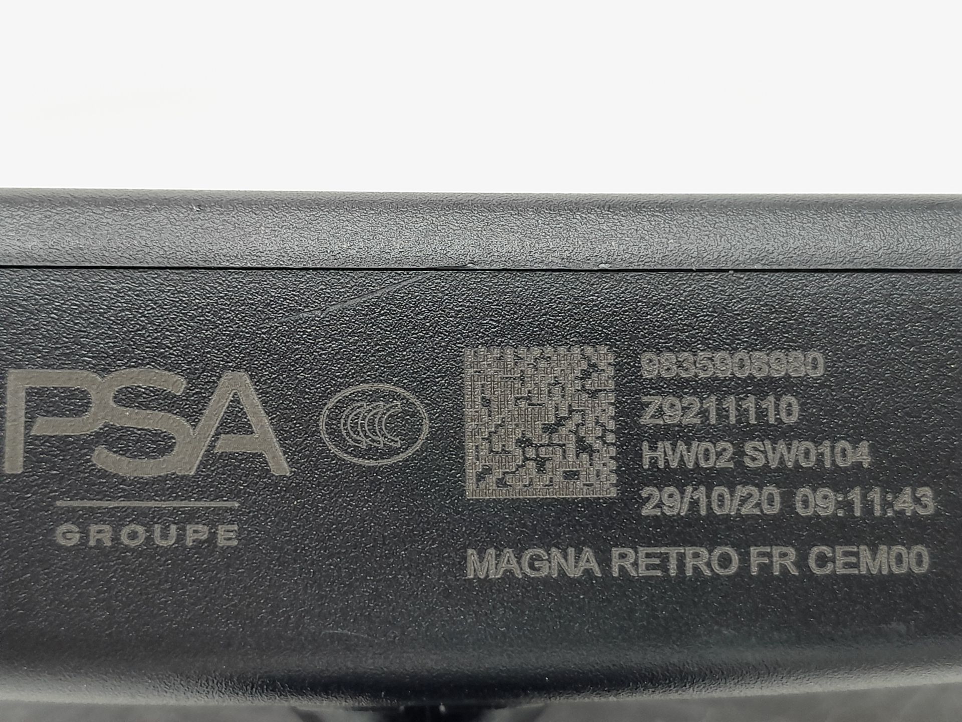 Retrovisor interior HN05 9835908980 de Citroen C4 2020-2023 - pieza usada