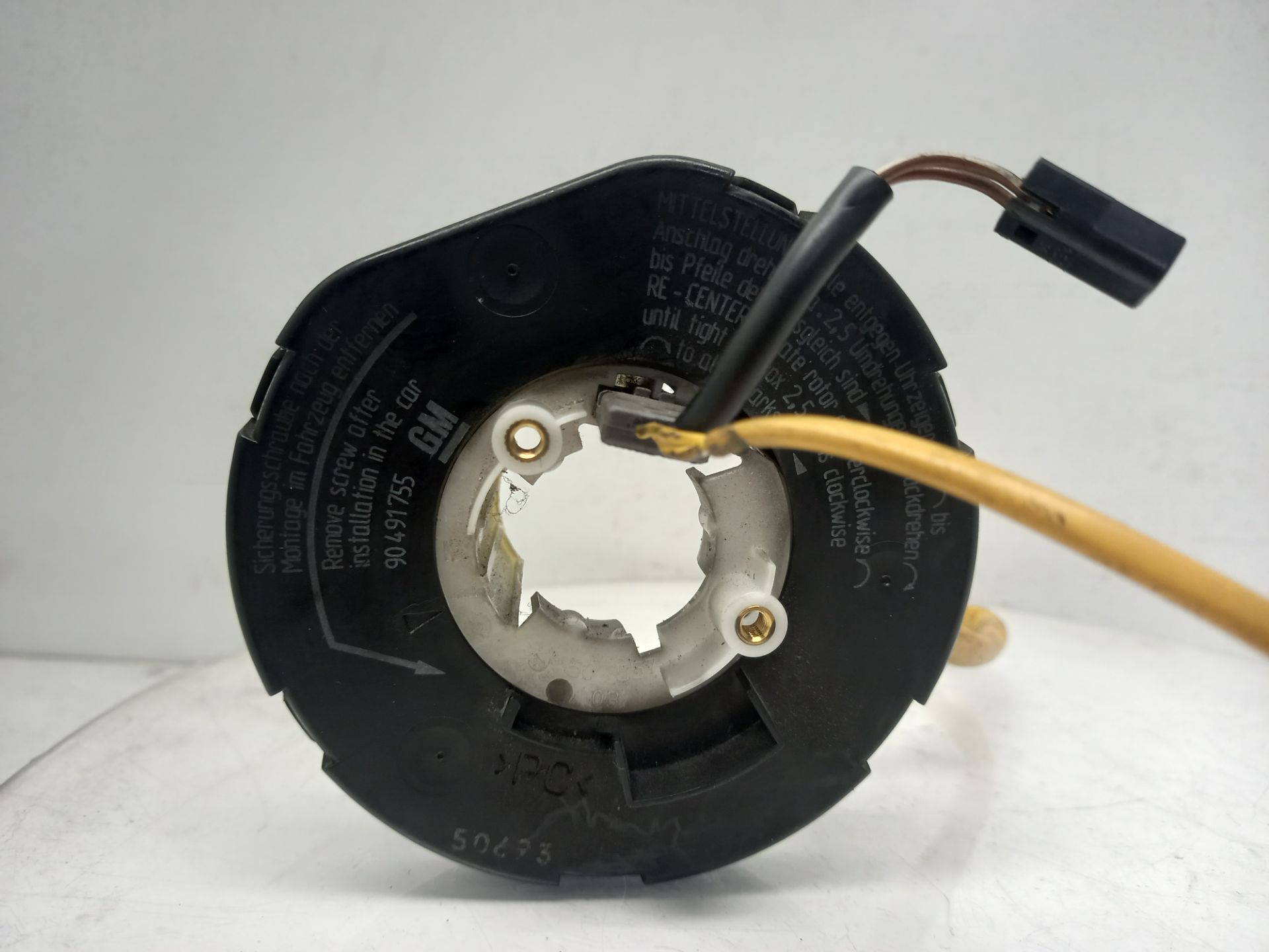 Anillo airbag X17DT 90491755 de Opel Astra f (t92) 1992-1998 - pieza usada