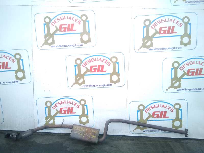 Tubo de escape completo D7F702 de Mazda 3 (bk) 2003-2009 con 112340 km - pieza usada