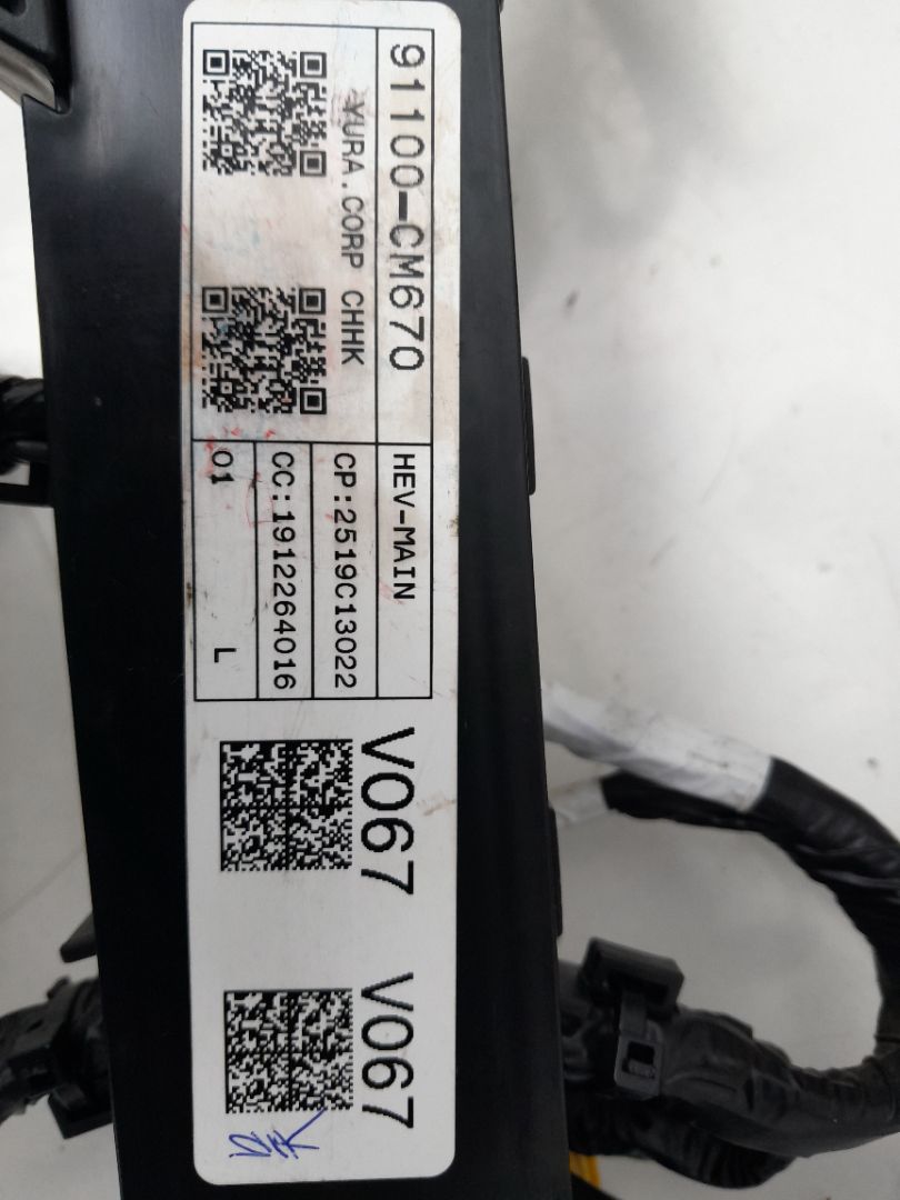 Cableado eléctrico G4LELU481548 91100CM670 de Hyundai Kona 2019-2020 - pieza usada