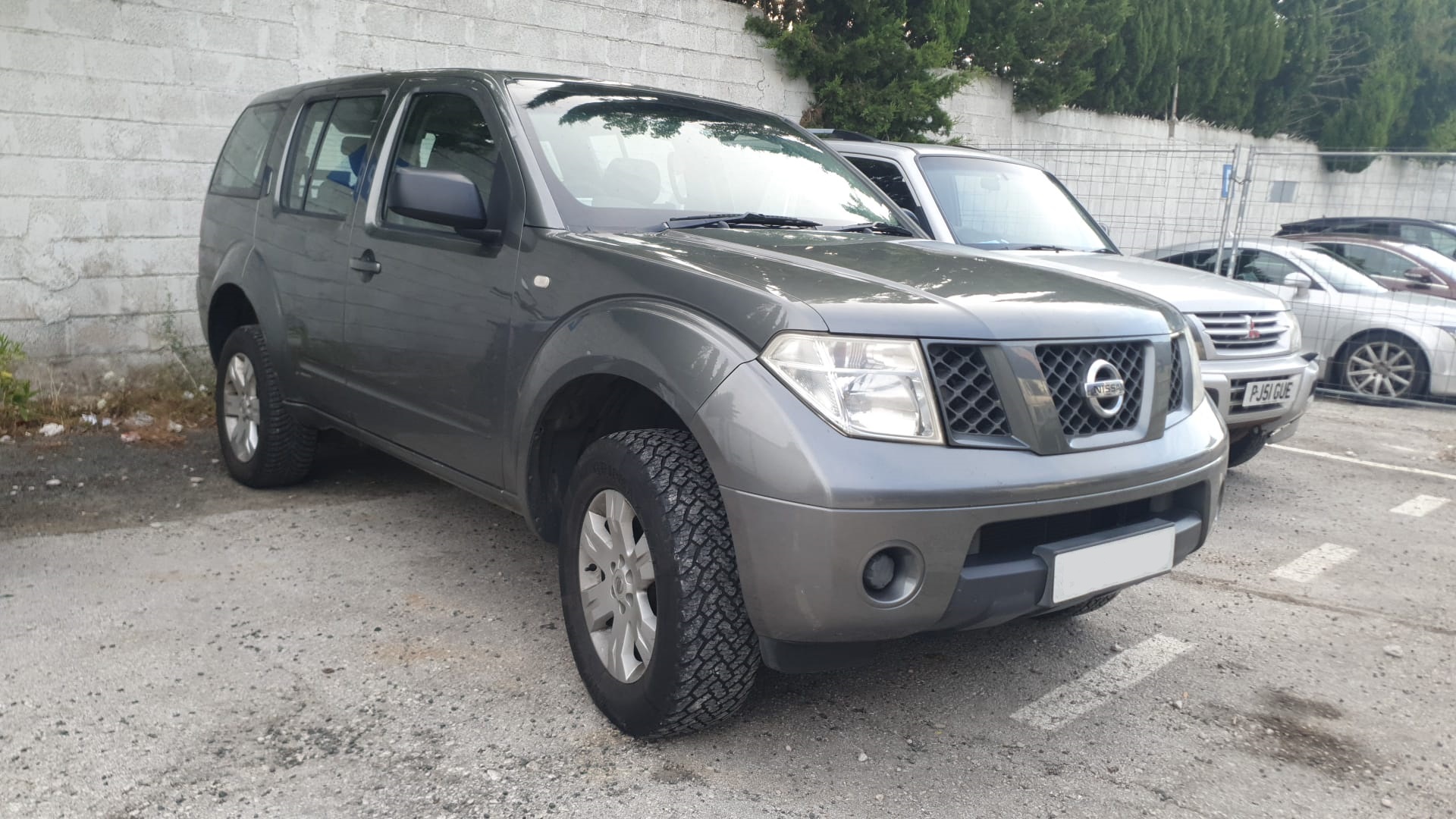 NISSAN Pathfinder R51 (2004-2014) Дясна странична въздушна възглавница на покрива SRS 305817700+ 22822746