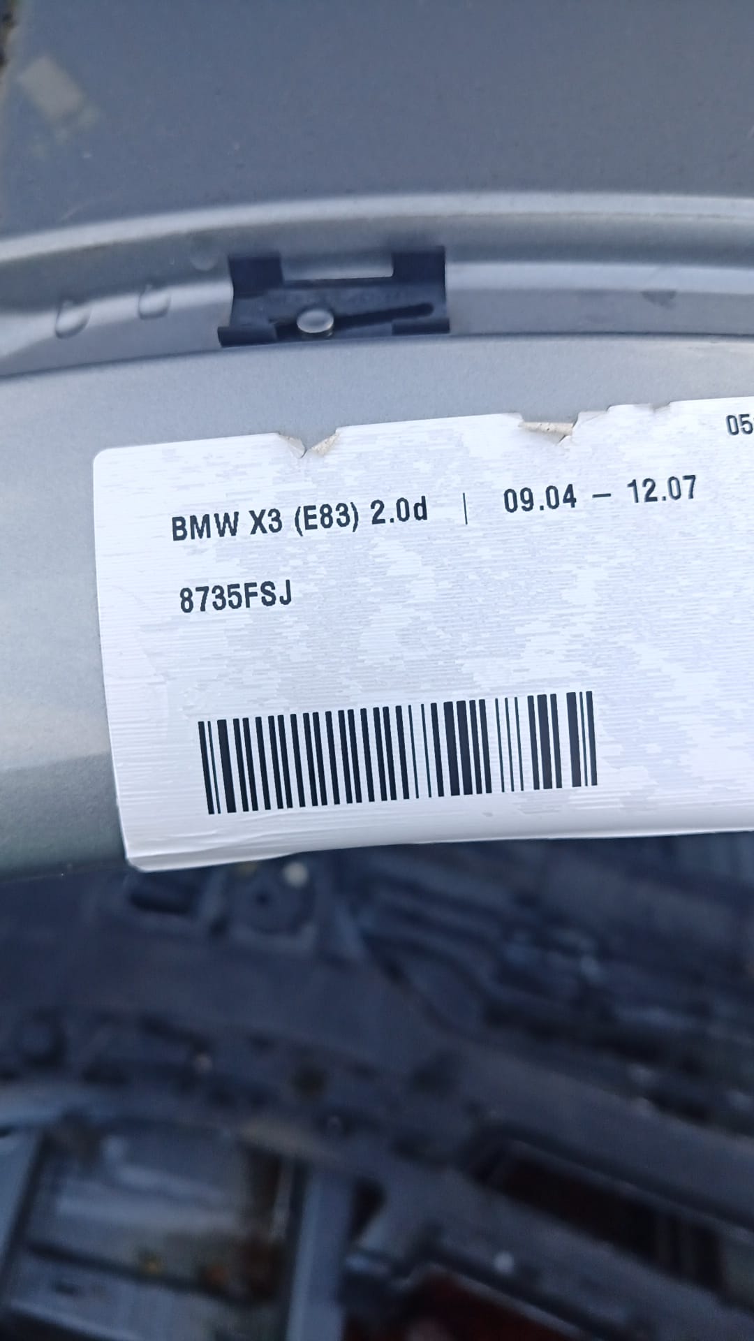 BMW X3 E83 (2003-2010) Άλλα μέρη του σώματος CORTELATERAL 23645111