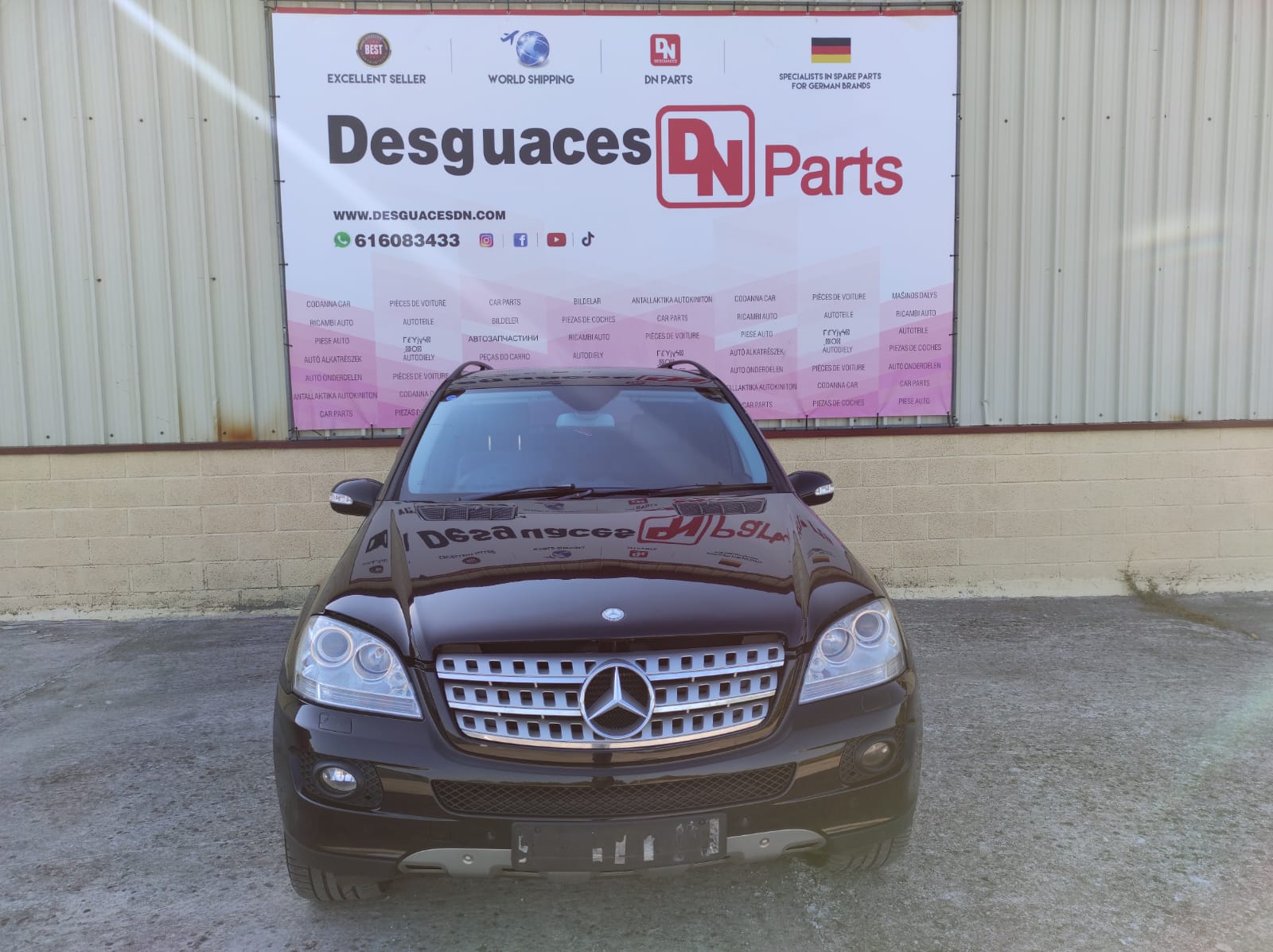 MERCEDES-BENZ M-Class W164 (2005-2011) Galinės kairės durys A1647300105+ 22821669