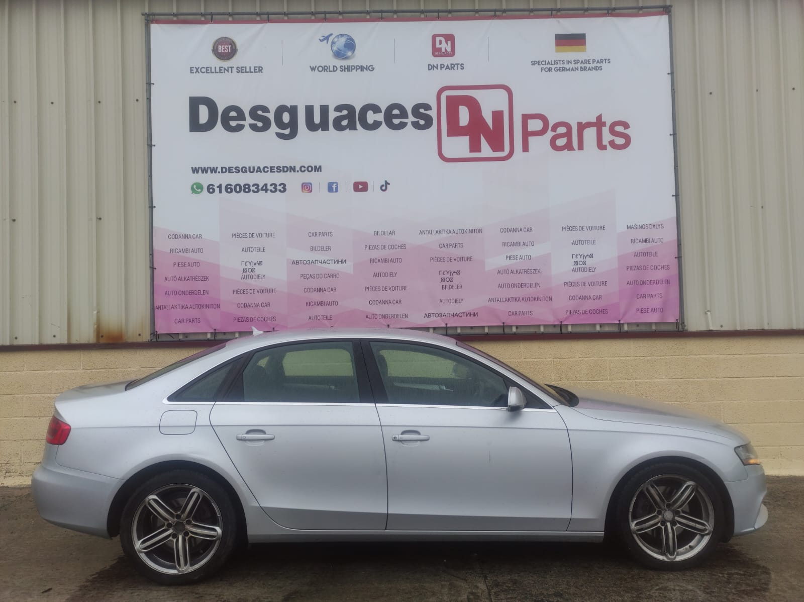 AUDI A4 B8/8K (2011-2016) Задна дясна задна лампа 8K5945096D+ 23644107