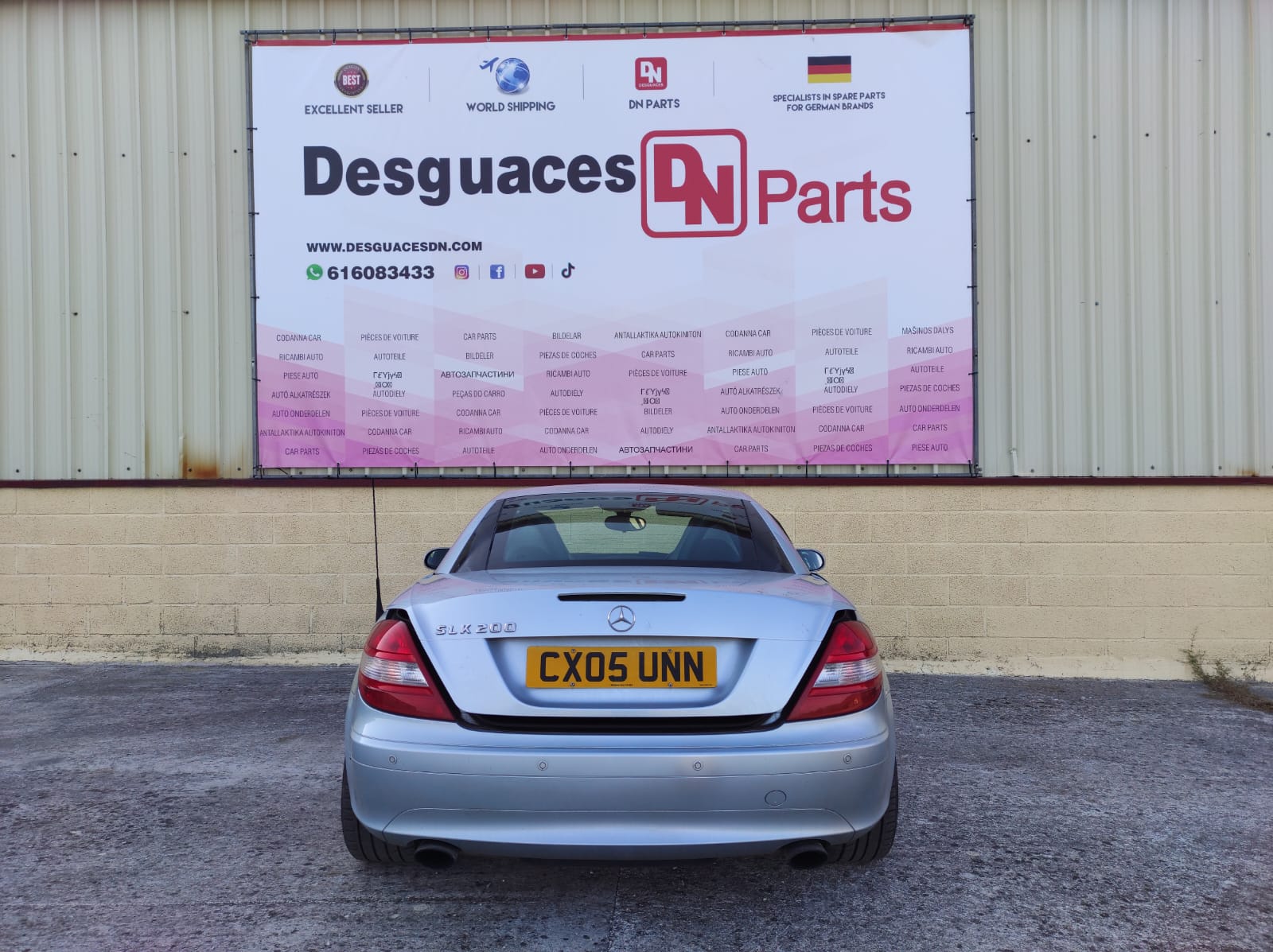 MERCEDES-BENZ SLK-Class R171 (2004-2011) Kitos apdailos dalys A1716902425+ 23637297