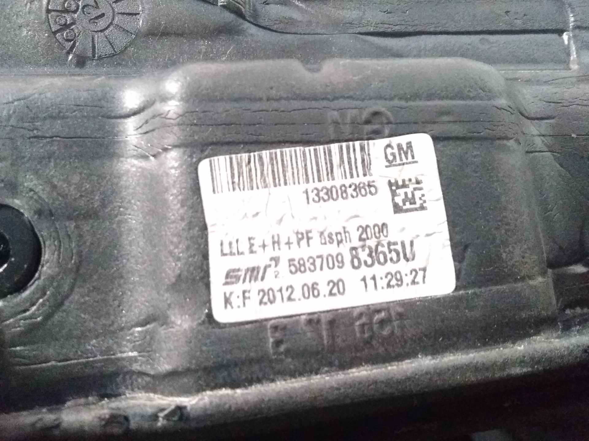 OPEL Astra J (2009-2020) Bal oldali visszapillantó tükör 13308365+ 20115561