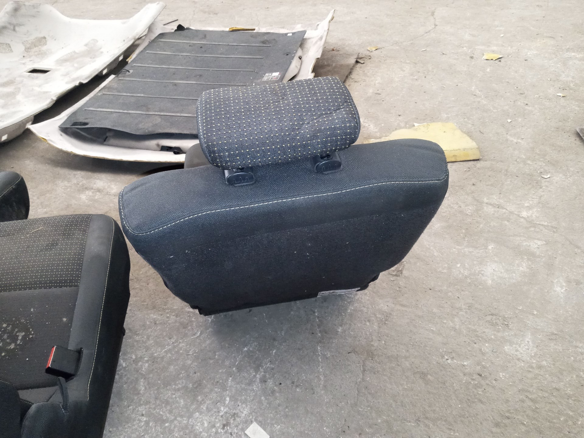 RENAULT Scenic 3 generation (2009-2015) Rear Seat COLORGRISOSCURO 20079412