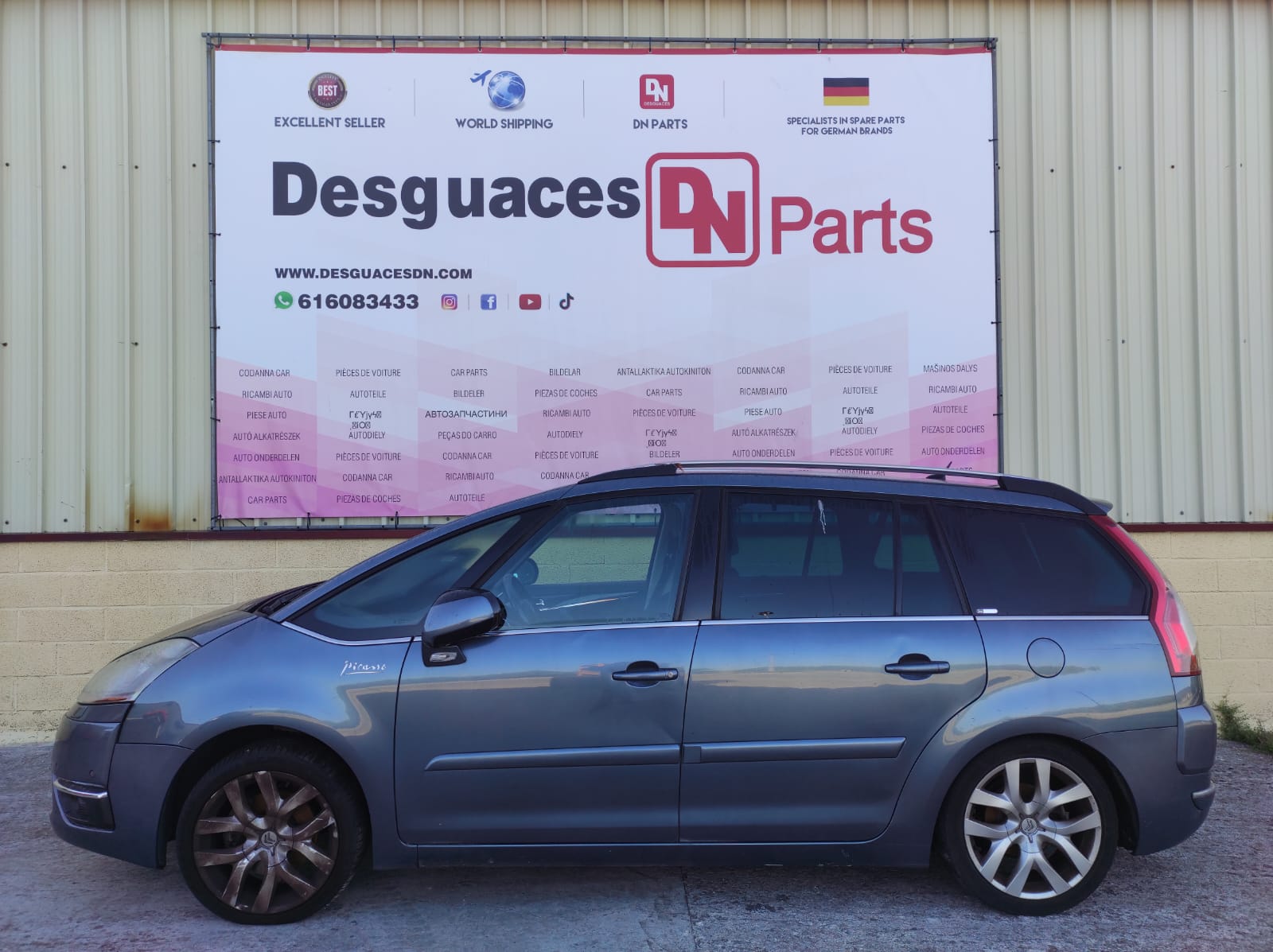 CITROËN C4 Picasso 1 generation (2006-2013) Scaune ASIENTO,ASIENTO+835719 22825783