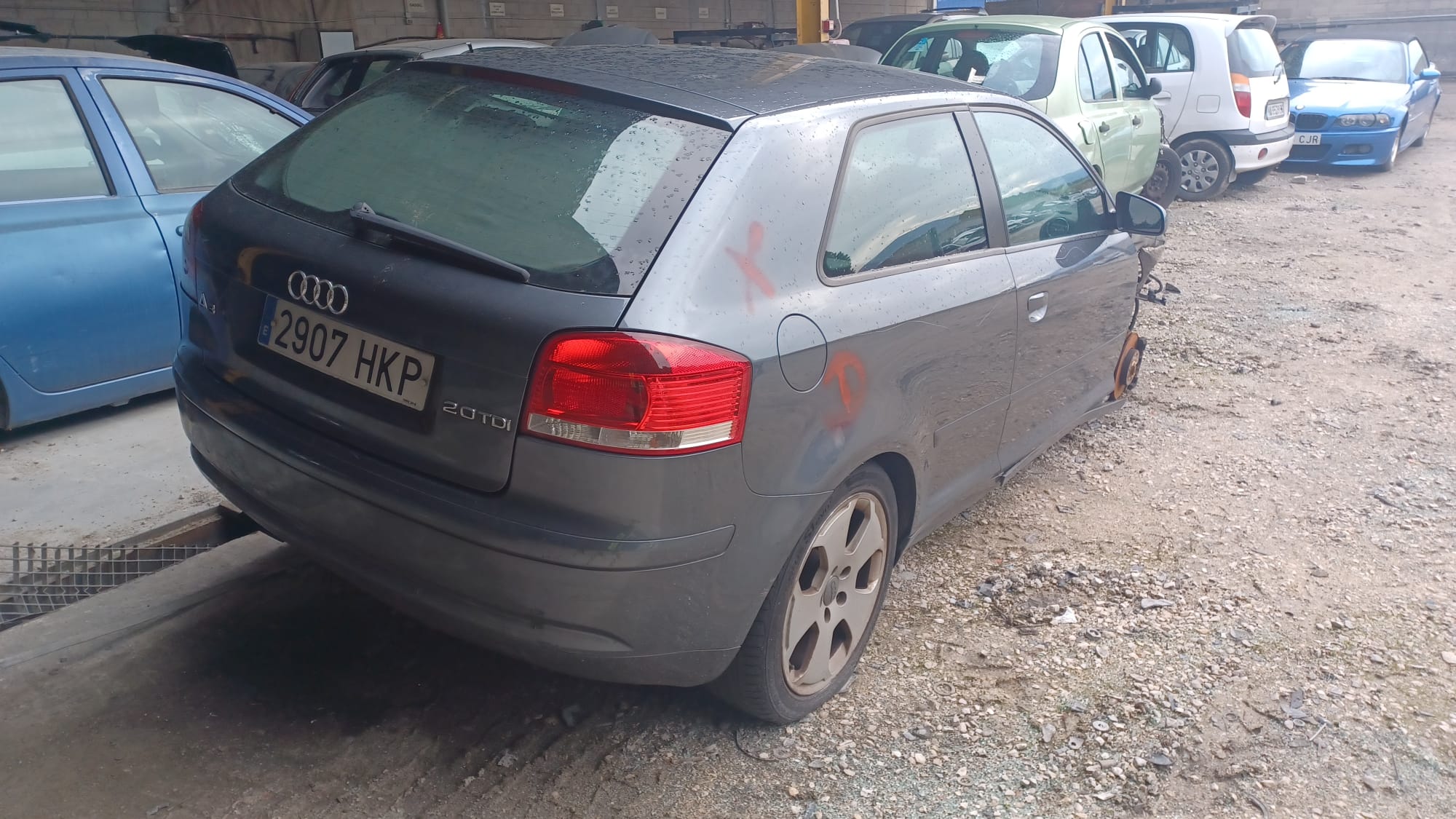 AUDI A3 8P (2003-2013) Замок капота 8P0823509D+ 20130192