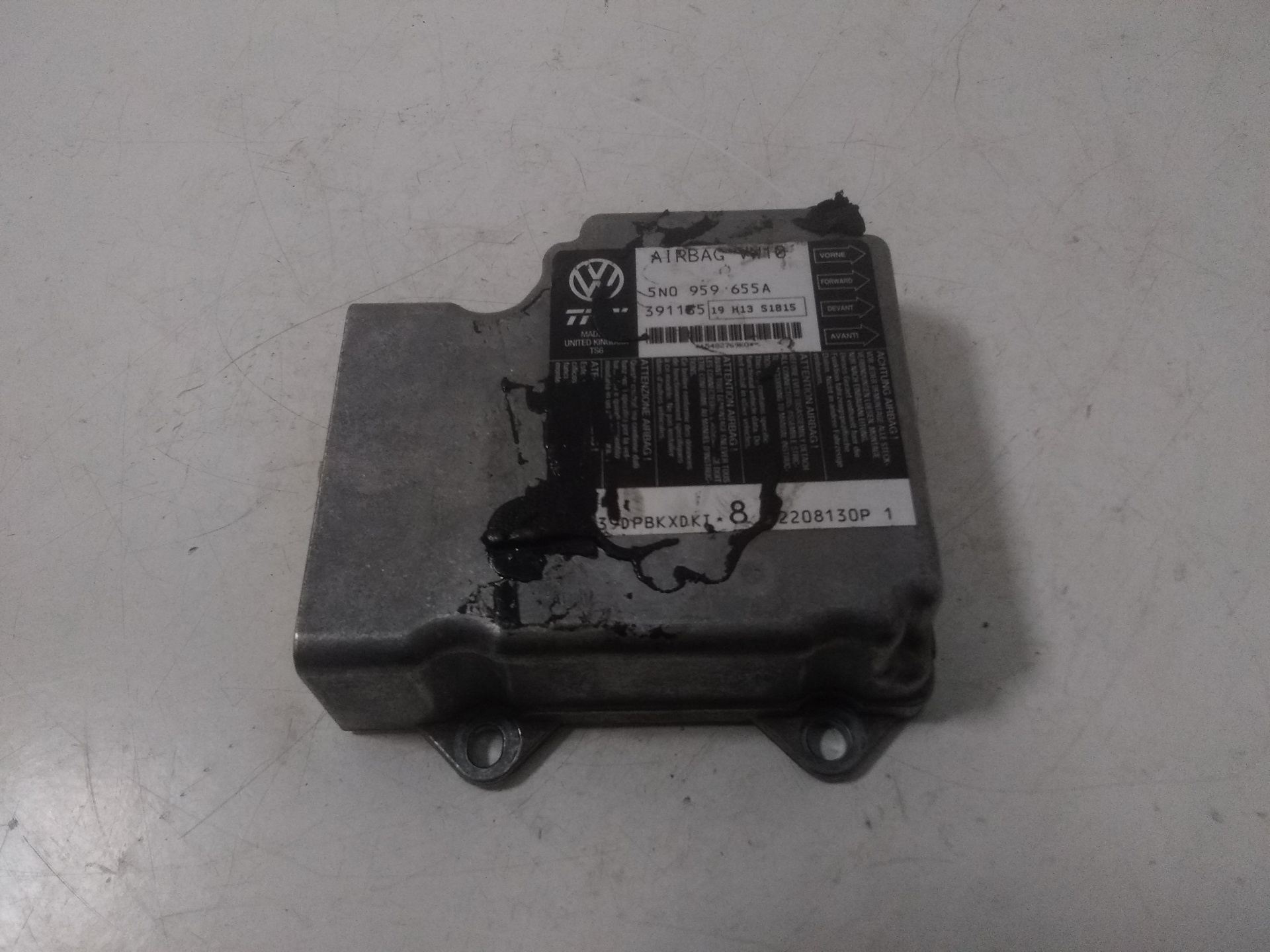 VOLKSWAGEN Tiguan 1 generation (2007-2017) SRS Control Unit 5N0959655A, 5N0959655A, 5N0959655A 23644862