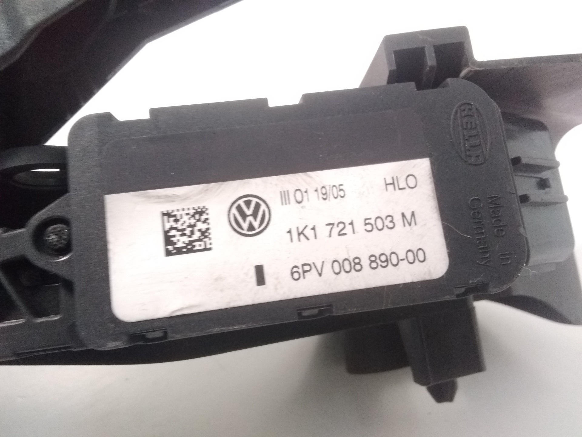 VOLKSWAGEN Golf Plus 2 generation (2009-2014) Gasspedal 1K1721503M+ 20127048