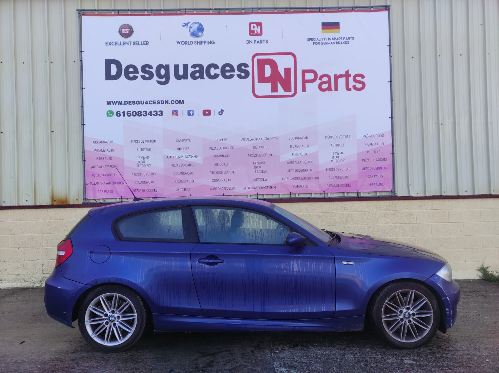 BMW 1 Series E81/E82/E87/E88 (2004-2013) Ajovalojen kytkimen ohjausyksikkö 693279204+ 22823429