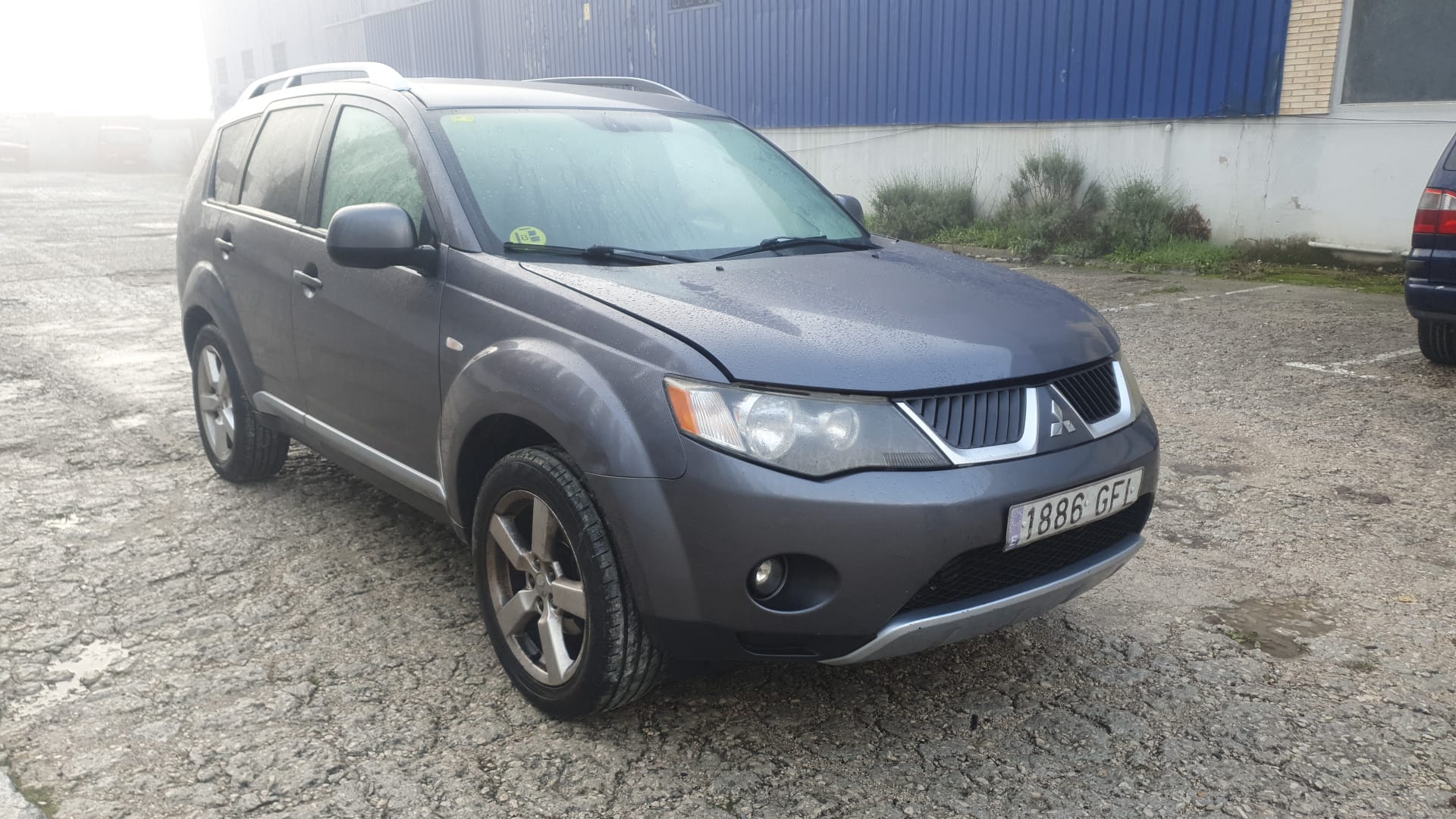 MITSUBISHI Outlander 2 generation (2005-2013) Højre bagerste indvendige åbningshåndtag MN105360+ 20107612