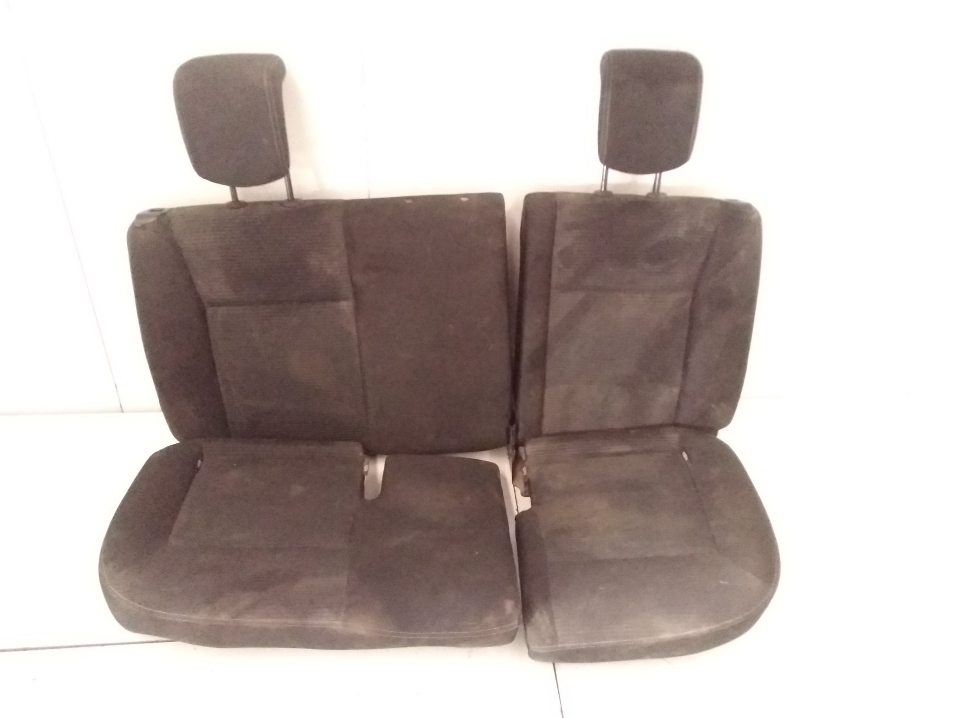 RENAULT Clio 2 generation (1998-2013) Rear Seat COLORNEGRO 20112589