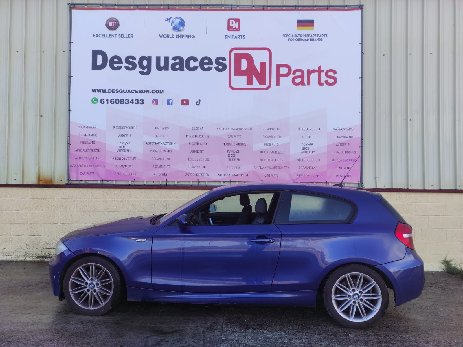 BMW 1 Series E81/E82/E87/E88 (2004-2013) Ajovalojen kytkimen ohjausyksikkö 693279204+ 22823429