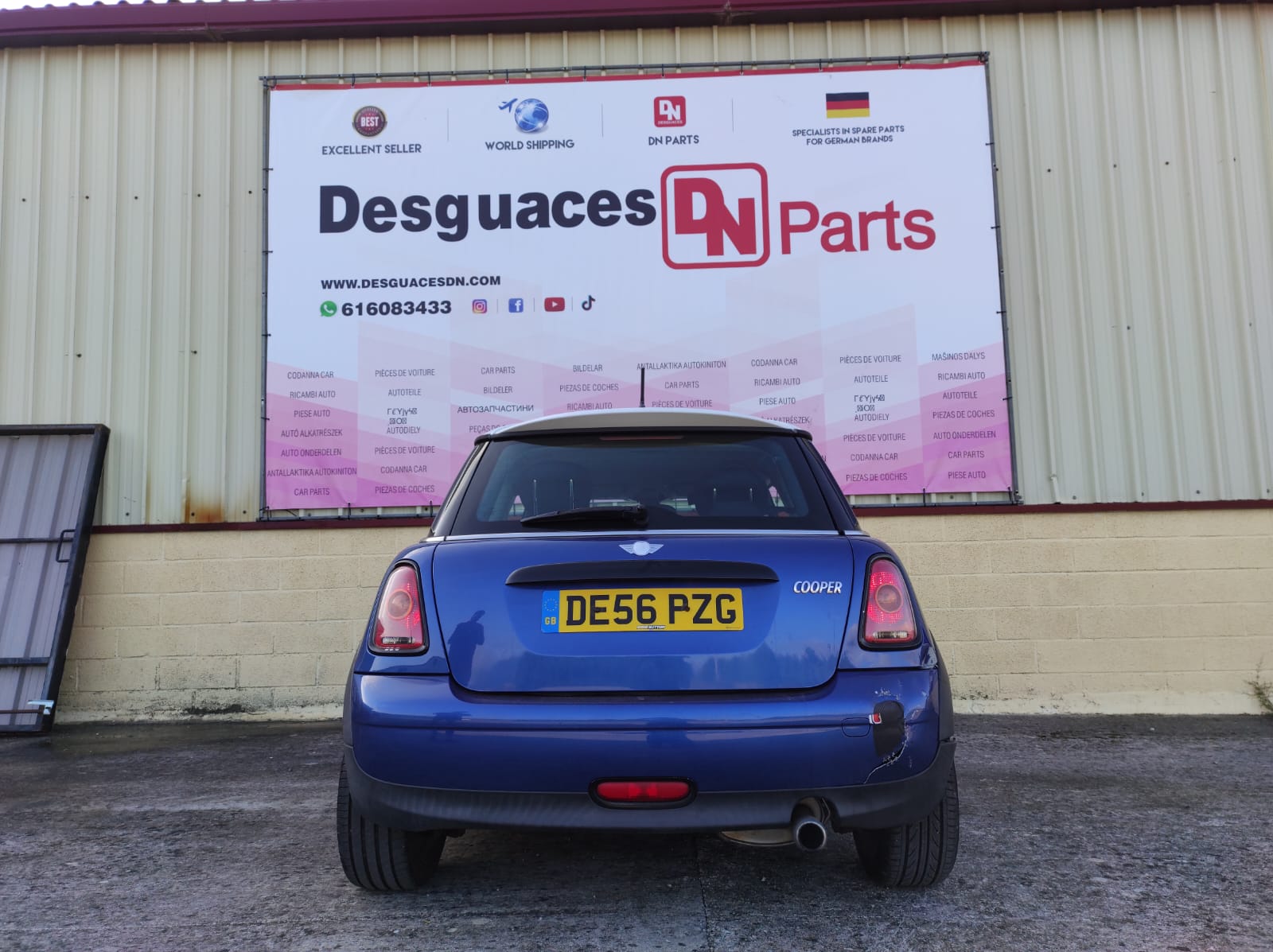 MINI Cooper R56 (2006-2015) Egyéb karosszéria-alkatrészek 3271YI+ 23637426