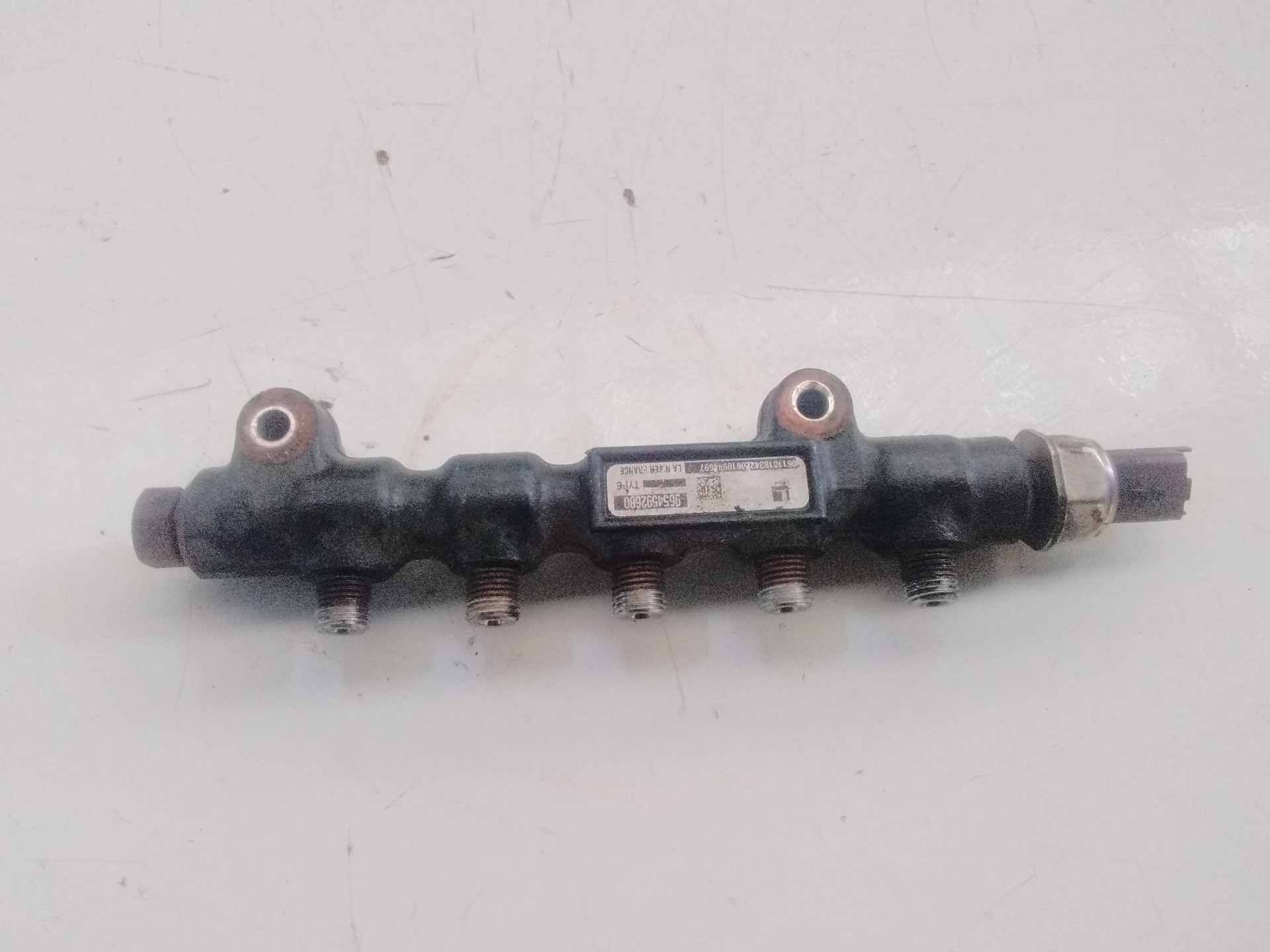 PEUGEOT Bipper 1 generation (2008-2020) Fuel Rail 9654592680+9654592680,9654592680 26374168