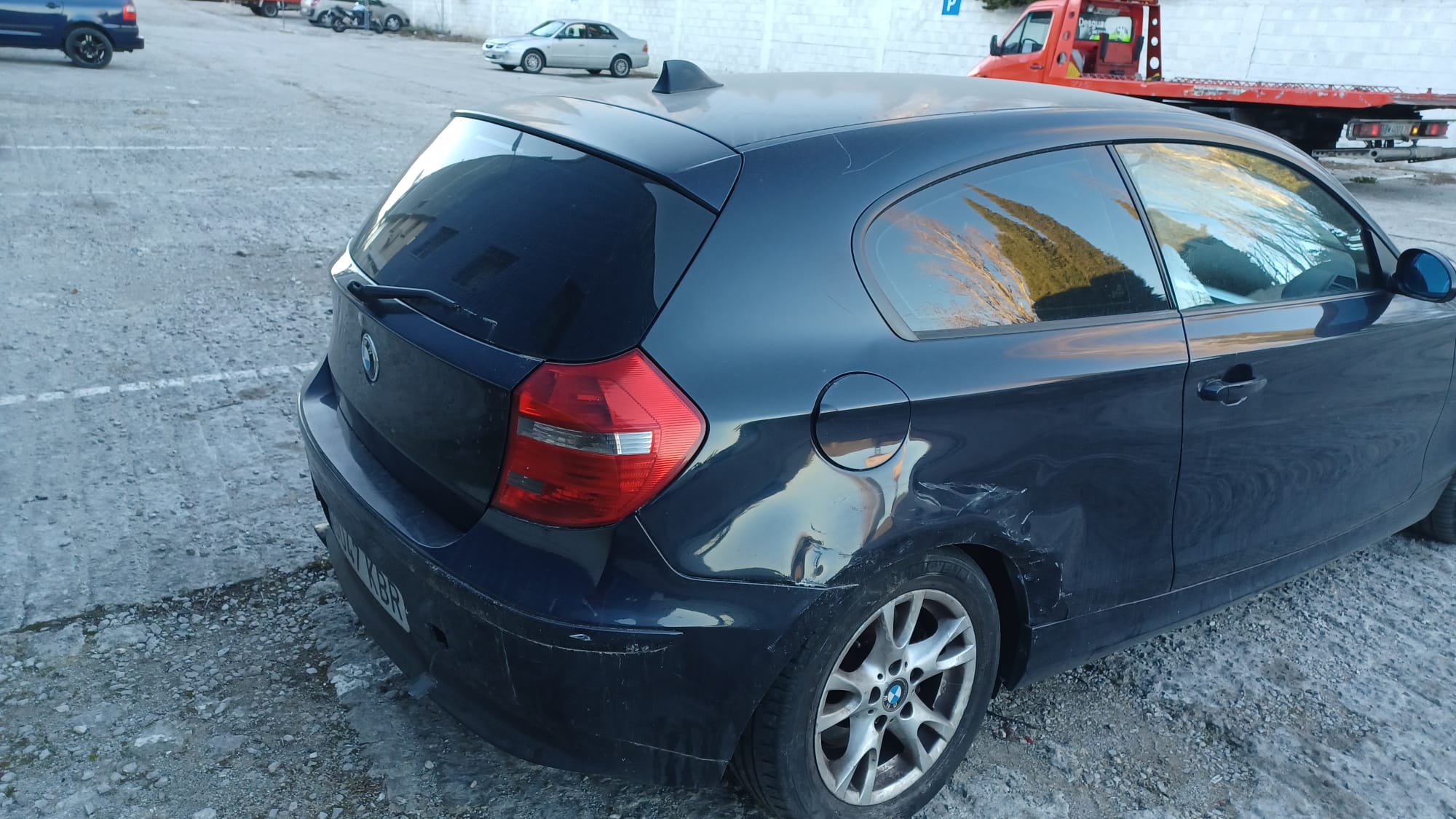 BMW 1 Series E81/E82/E87/E88 (2004-2013) Обробний список лівих задніх дверей 697535506+ 20117846