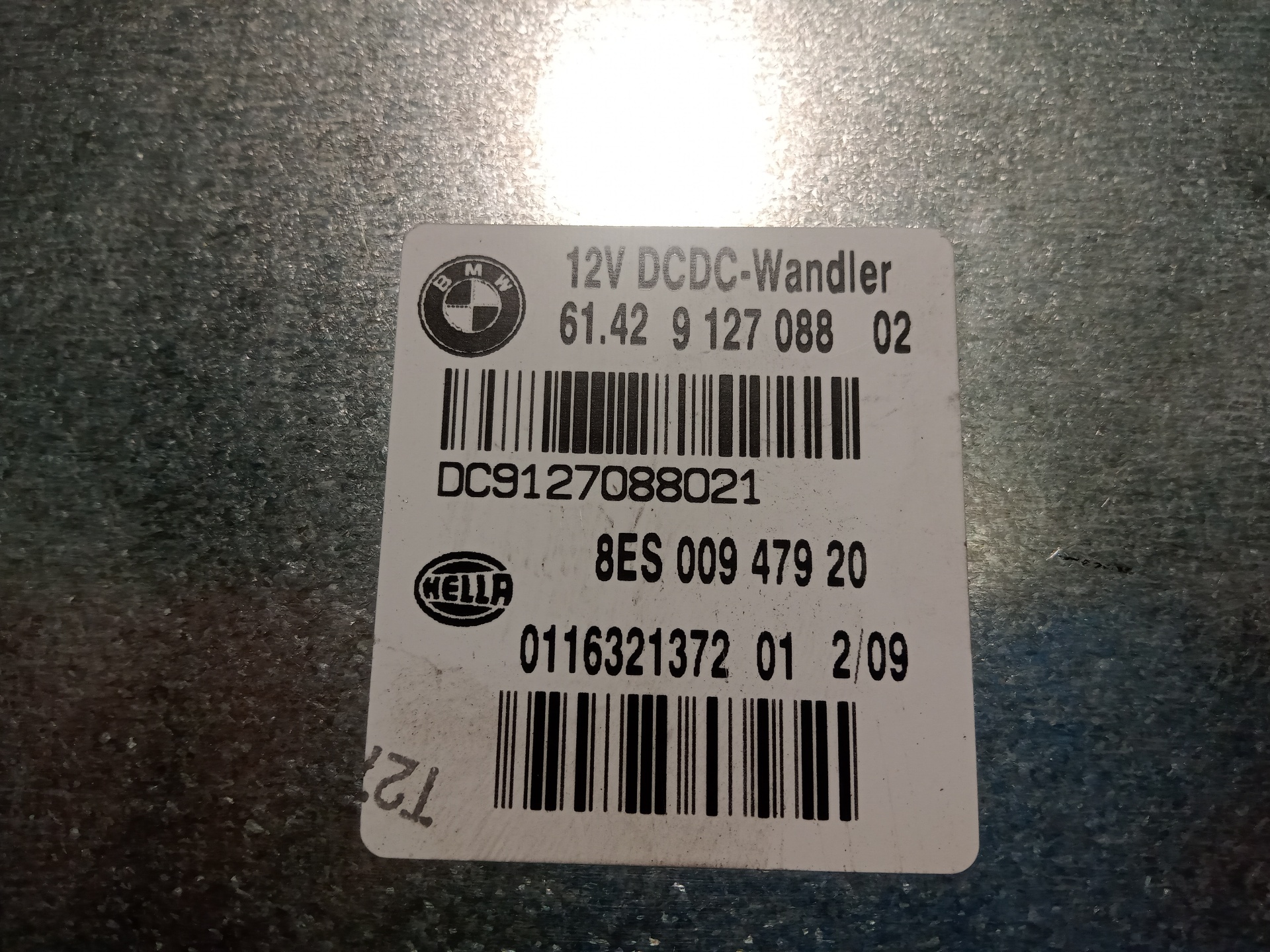 BMW 3 Series E90/E91/E92/E93 (2004-2013) Ajovalojen ohjausyksikkö 61429127088,61429127088,61429127088 23644981