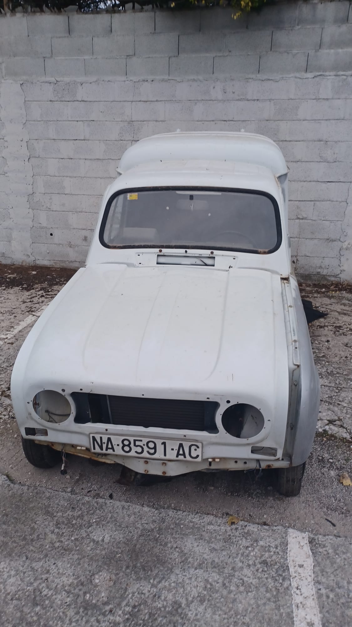 RENAULT 4 1 generation (1962-1991) Капот 7751464058+ 22833786