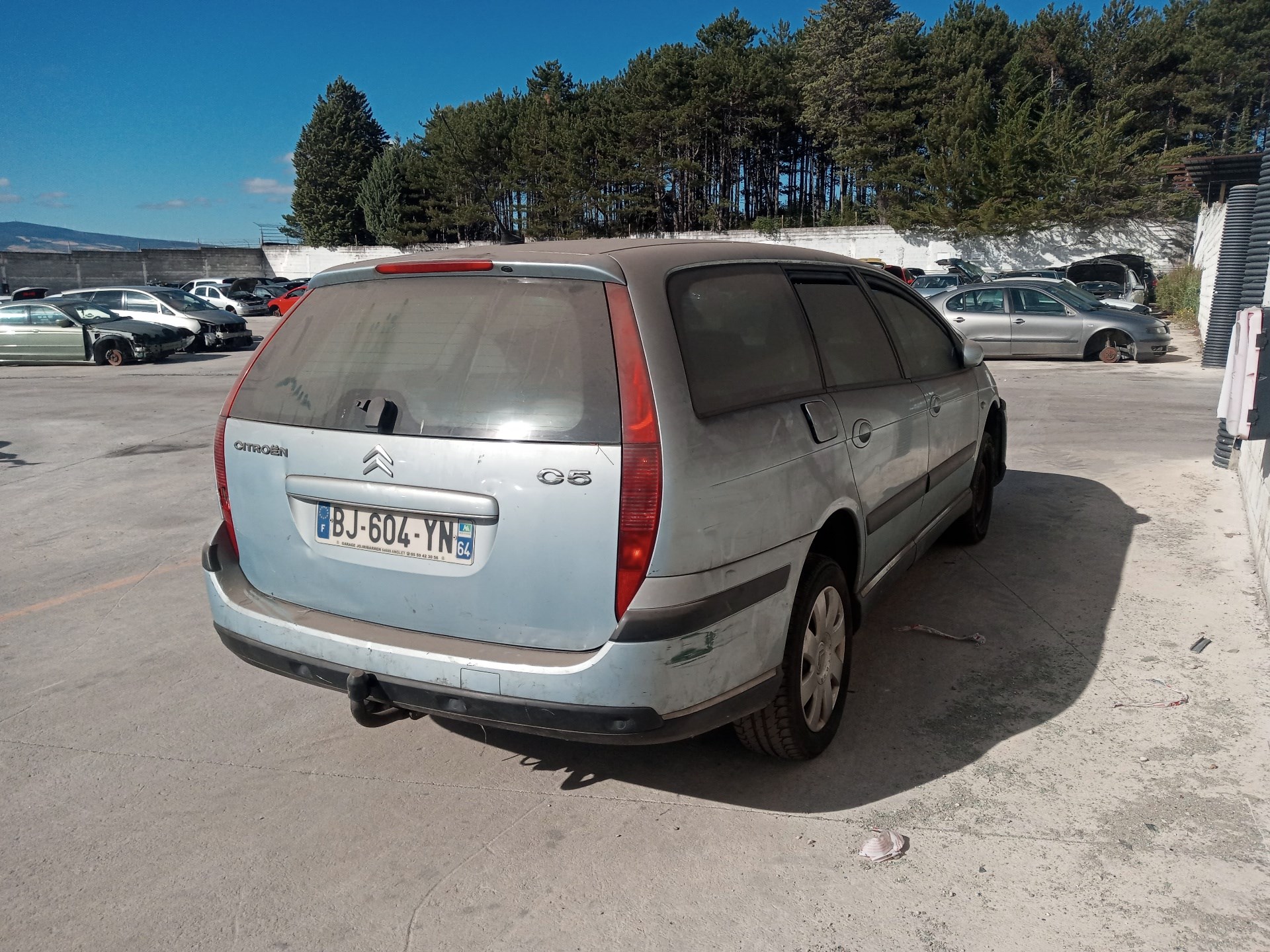 CITROËN C5 1 generation (2001-2008) Front Left Door 9002P1+ 20401378