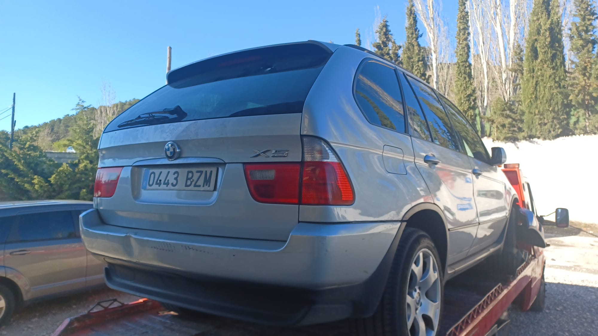 BMW X5 E53 (1999-2006) задний правый суппорт 34216768444+ 22801495