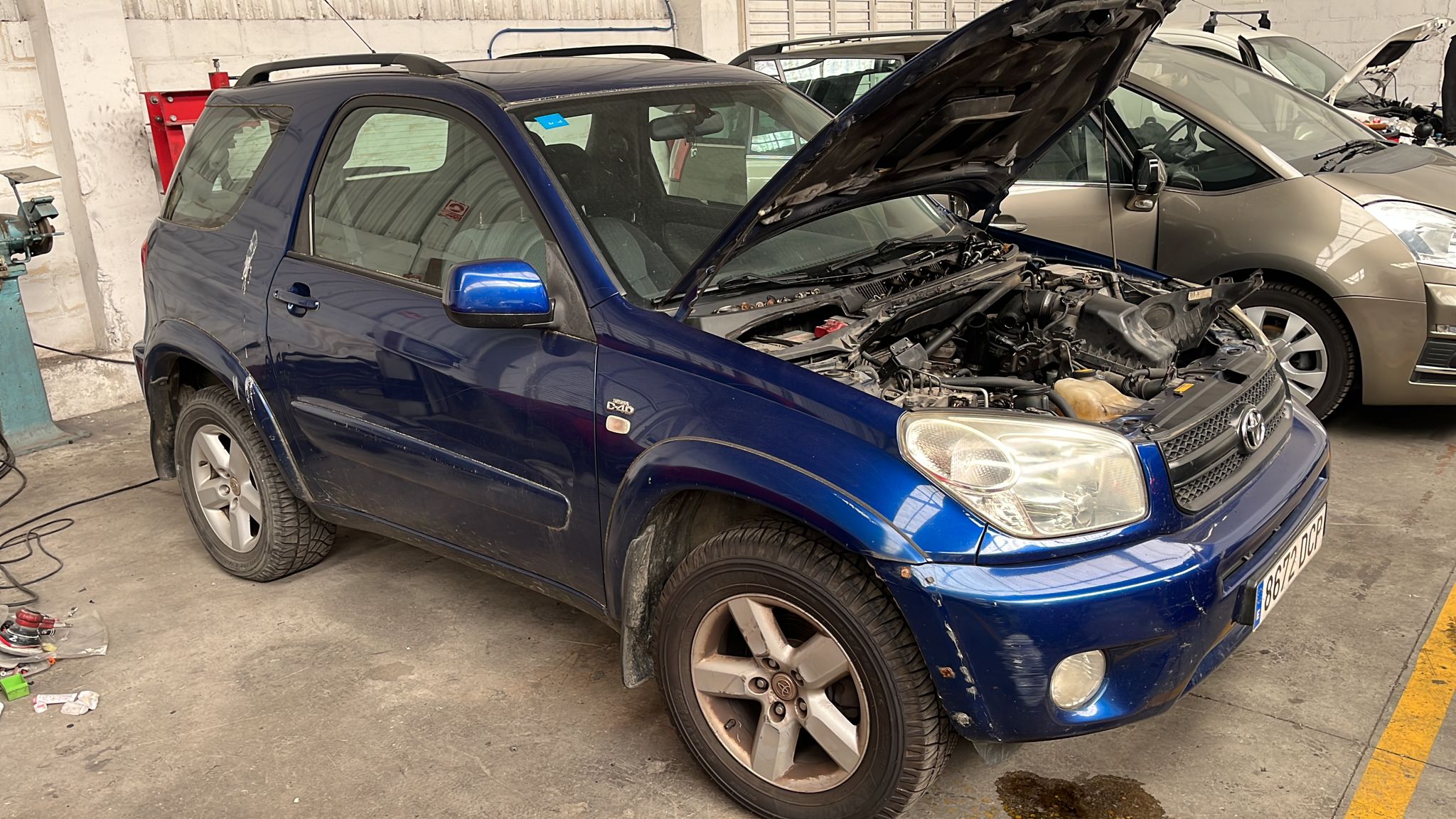 TOYOTA RAV4 2 generation (XA20) (2000-2006) Бачок глушителя задний 1743028181+ 22820946