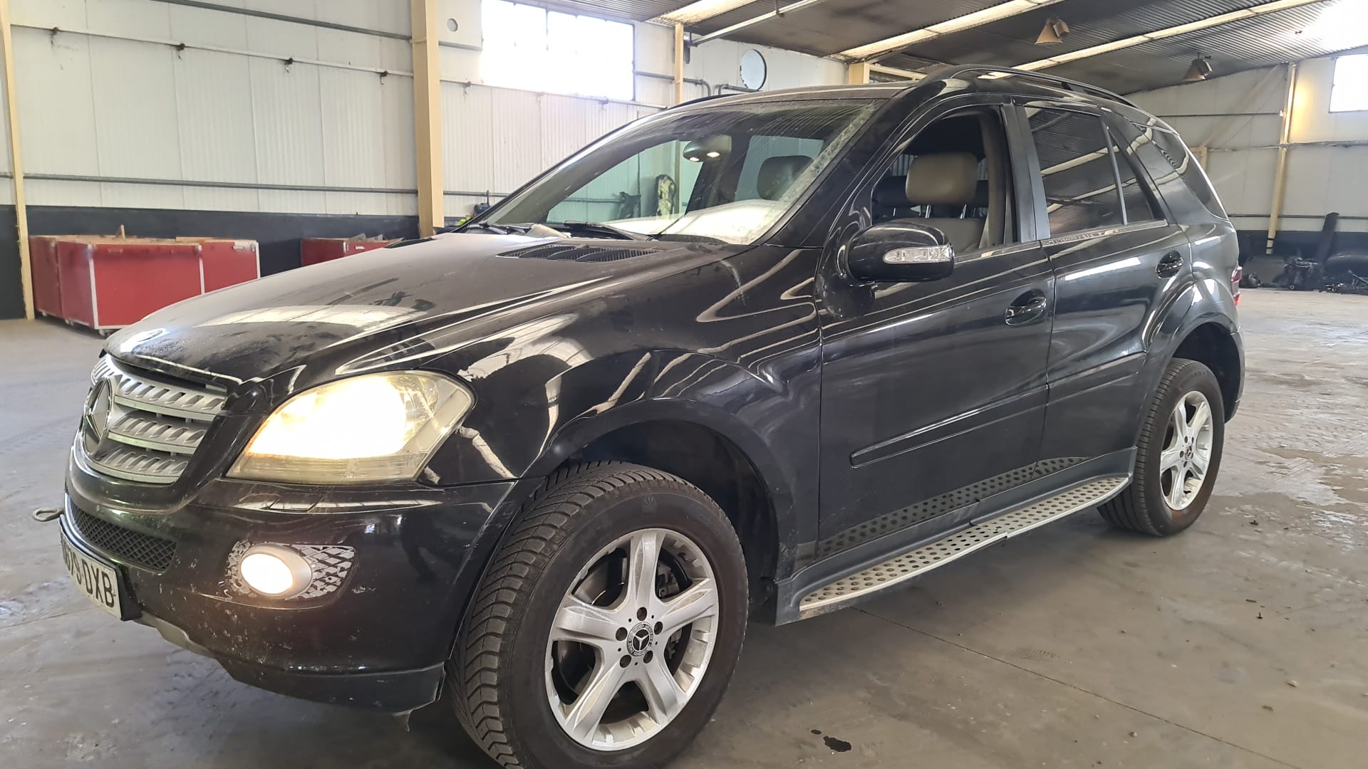 MERCEDES-BENZ M-Class W164 (2005-2011) Priekinių dešinių durų išorinė rankenėlė A1647601834+ 20098797