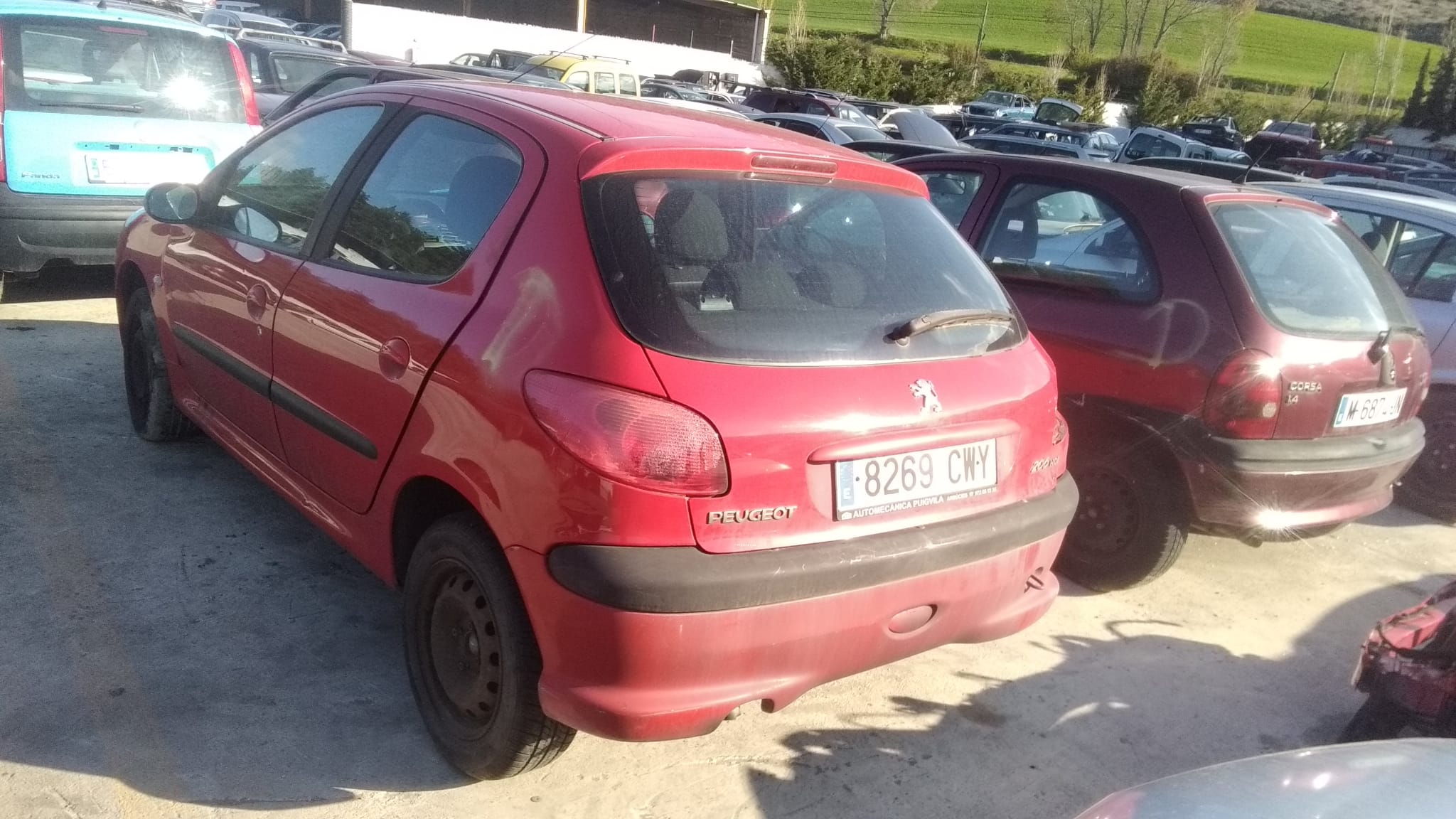 PEUGEOT 206 1 generation (1998-2009) Egyéb csövek 5091153849,5091153849,5091153849,5091153849+5091153849 22826387