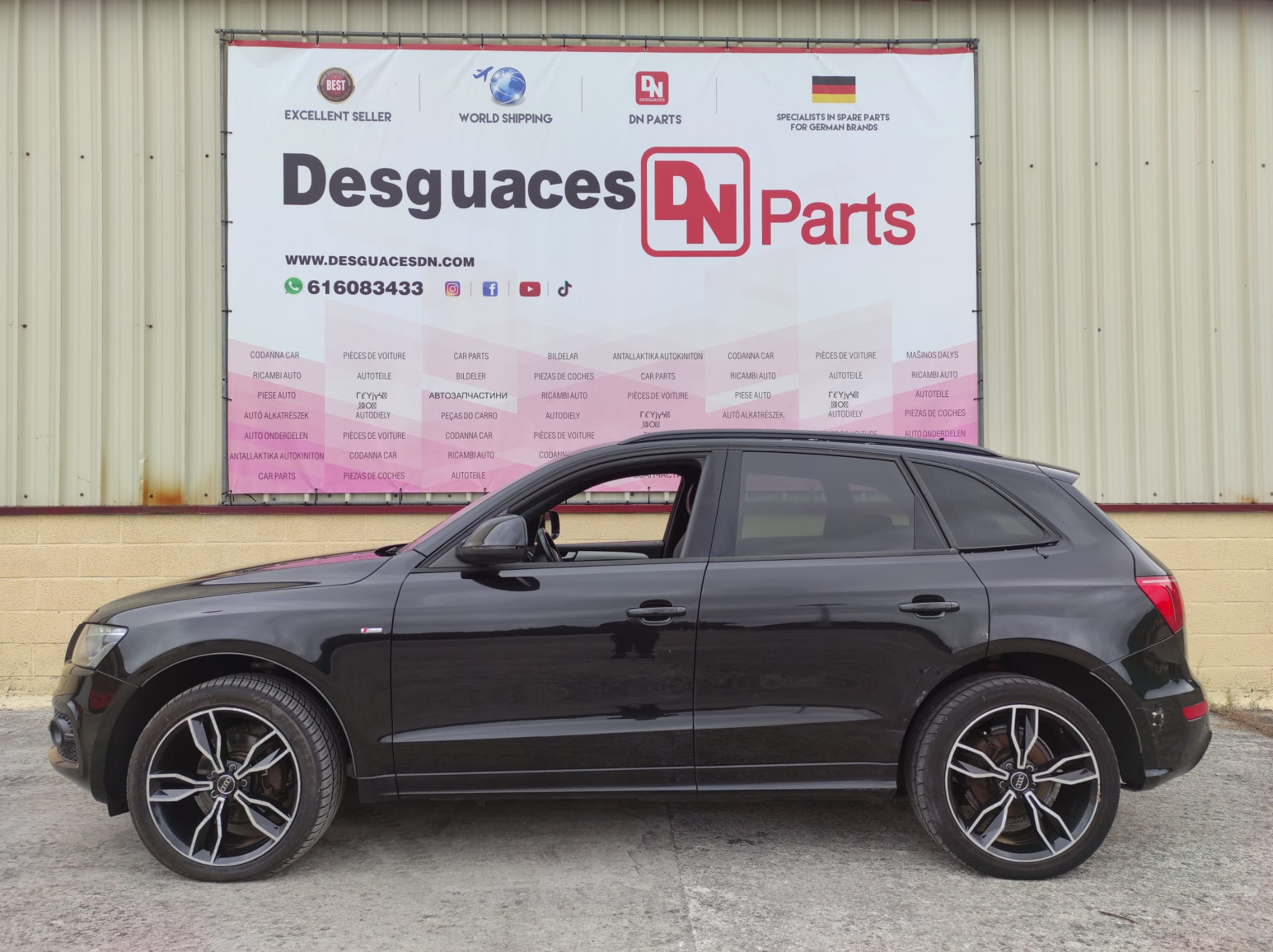 AUDI A6 C6/4F (2004-2011) Galinių kairių durų stiklo pakelėjo varikliukas 8K0959811A+ 22821412