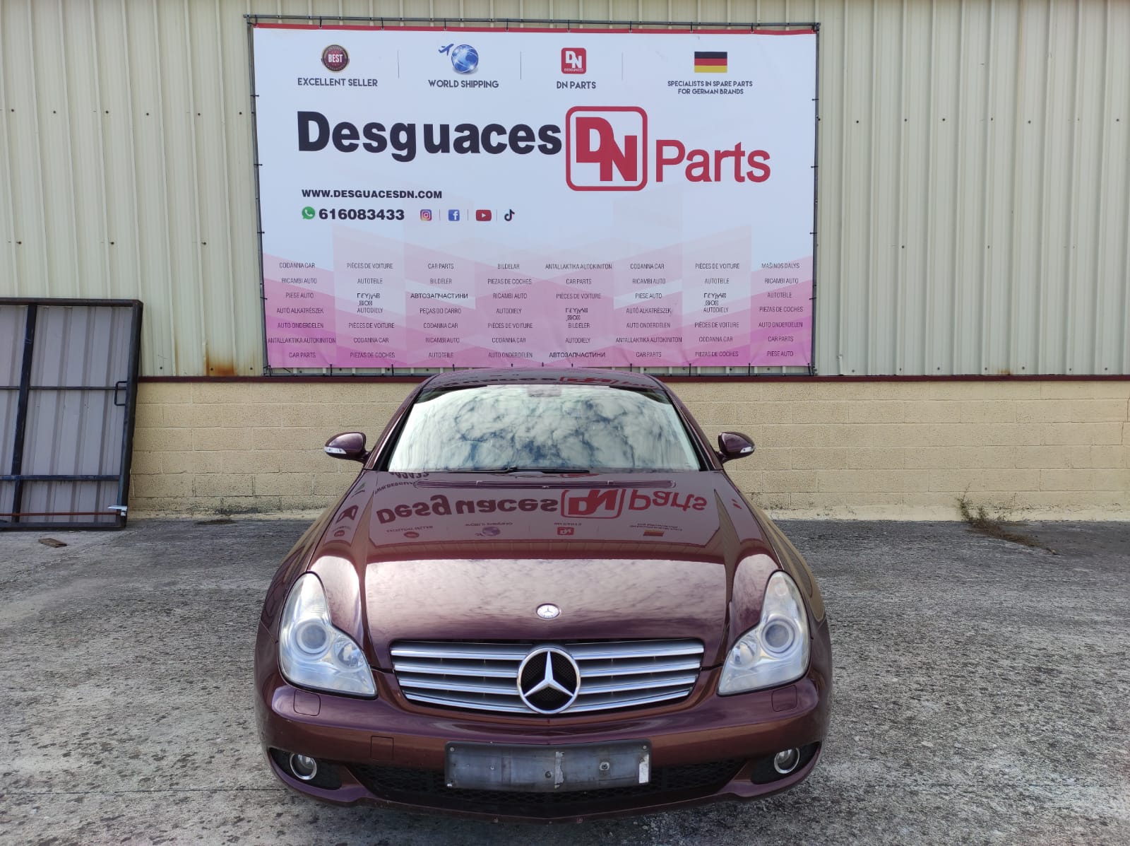 MERCEDES-BENZ CLS-Class C219 (2004-2010) Andre trimdeler A2196800535+ 23637529