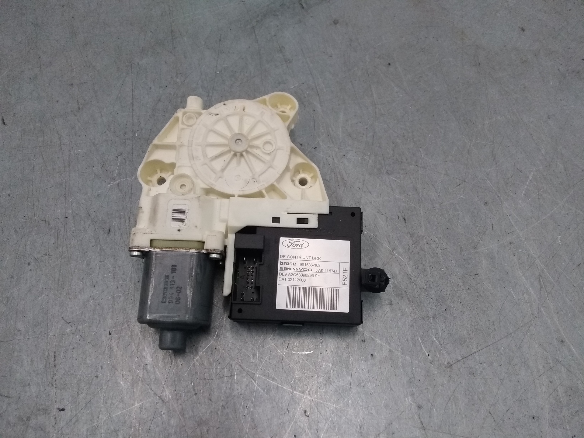 FORD Focus 2 generation (2004-2011) Rear Left Door Window Control Motor 994813101+ 22823161