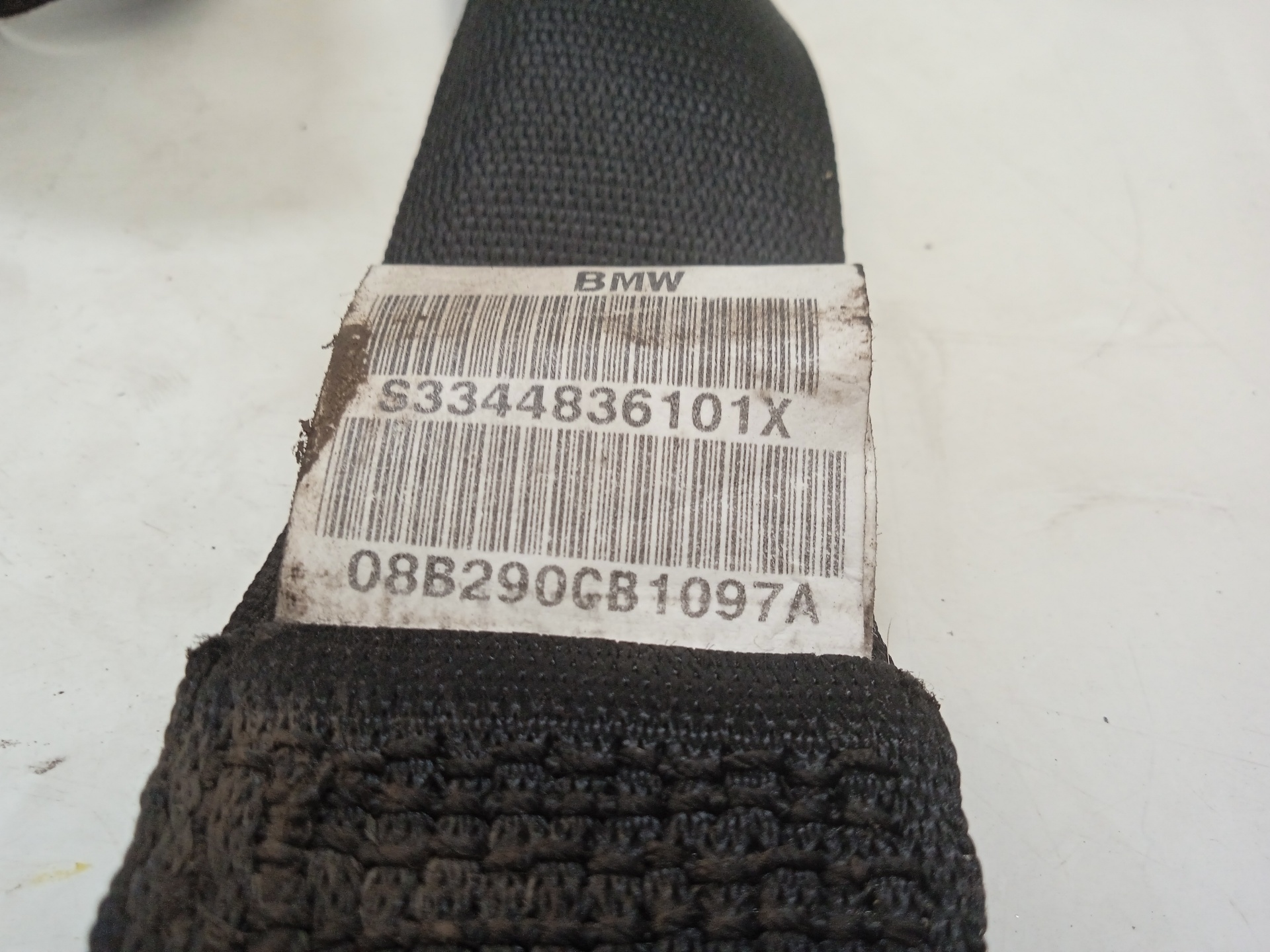 BMW X3 E83 (2003-2010) Rear Left Seatbelt S3344836101X+ 20126589