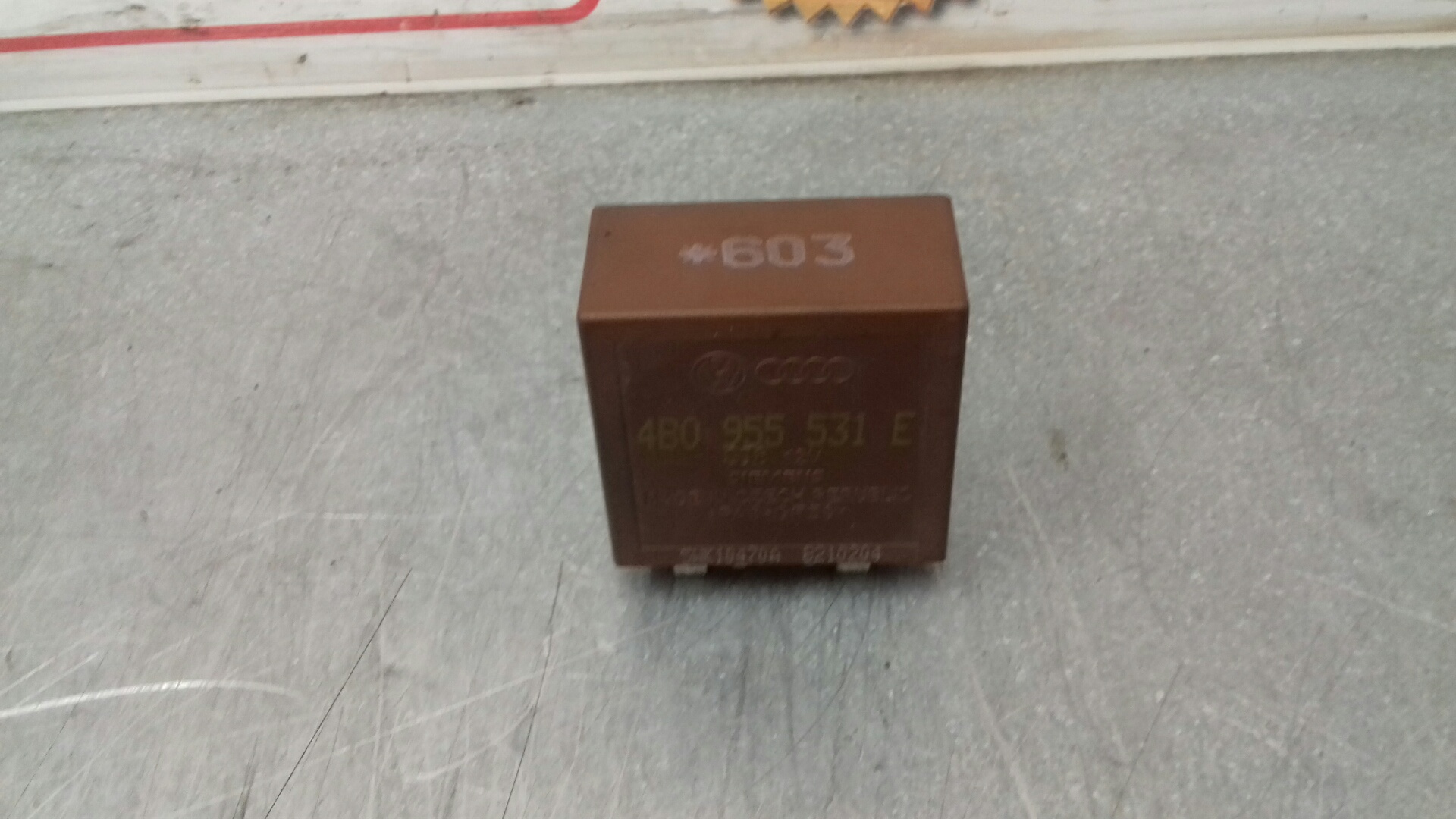 SEAT Leon 1 generation (1999-2005) Relays 4B0955531E+ 20048749