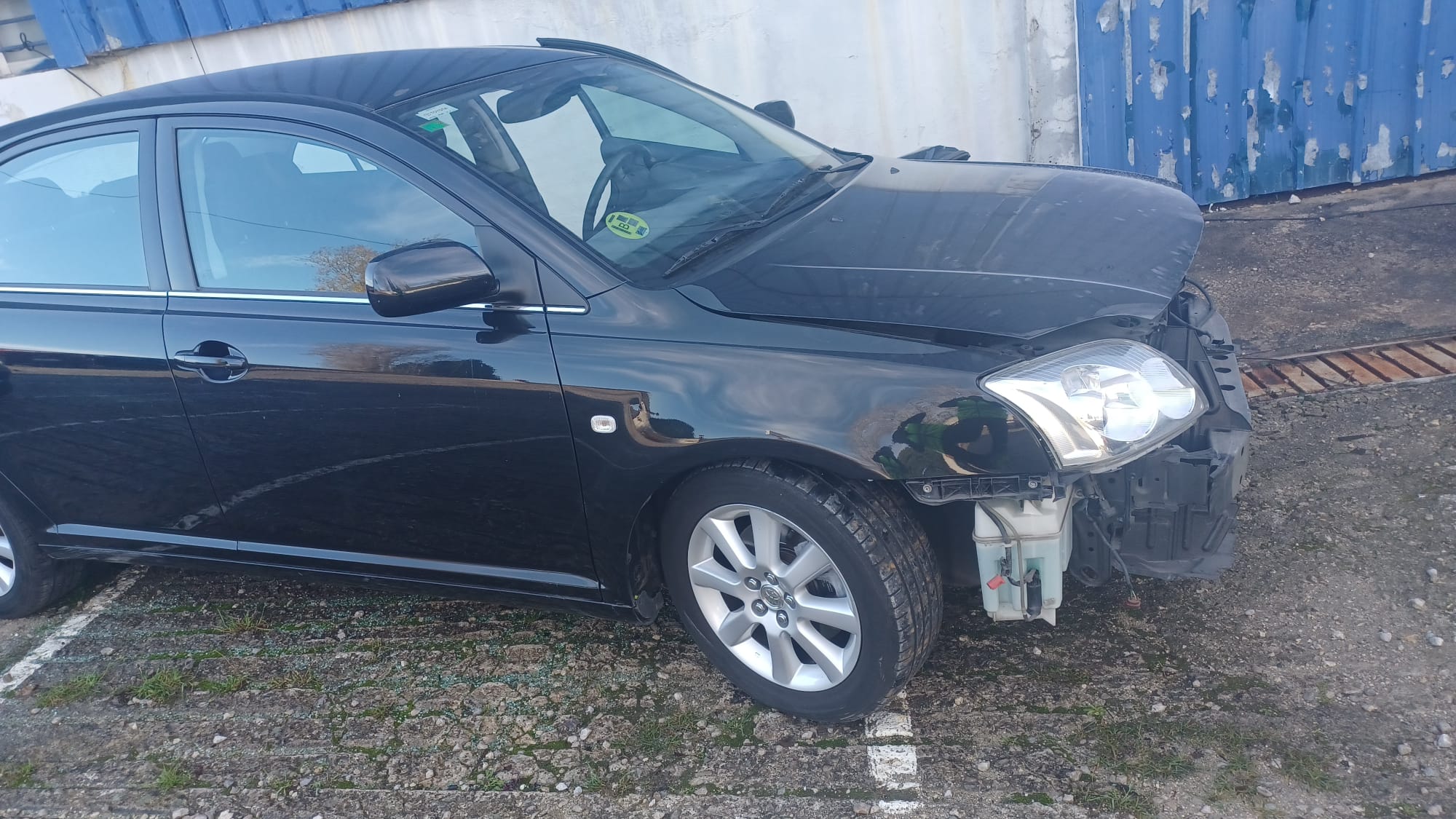 TOYOTA Avensis 2 generation (2002-2009) Priekinių dešinių durų išorinė rankenėlė 242302+ 20129158