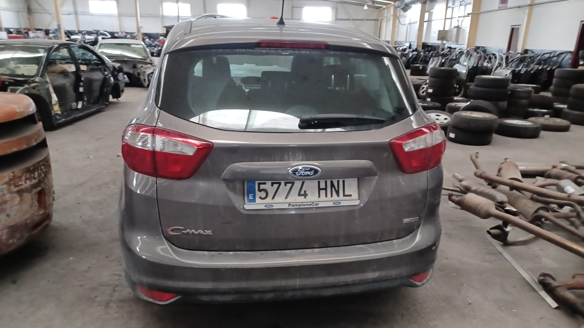 FORD C-Max 2 generation (2010-2019) Μπροστινό δεξί μπράτσο AV613A262DA+ 22820252