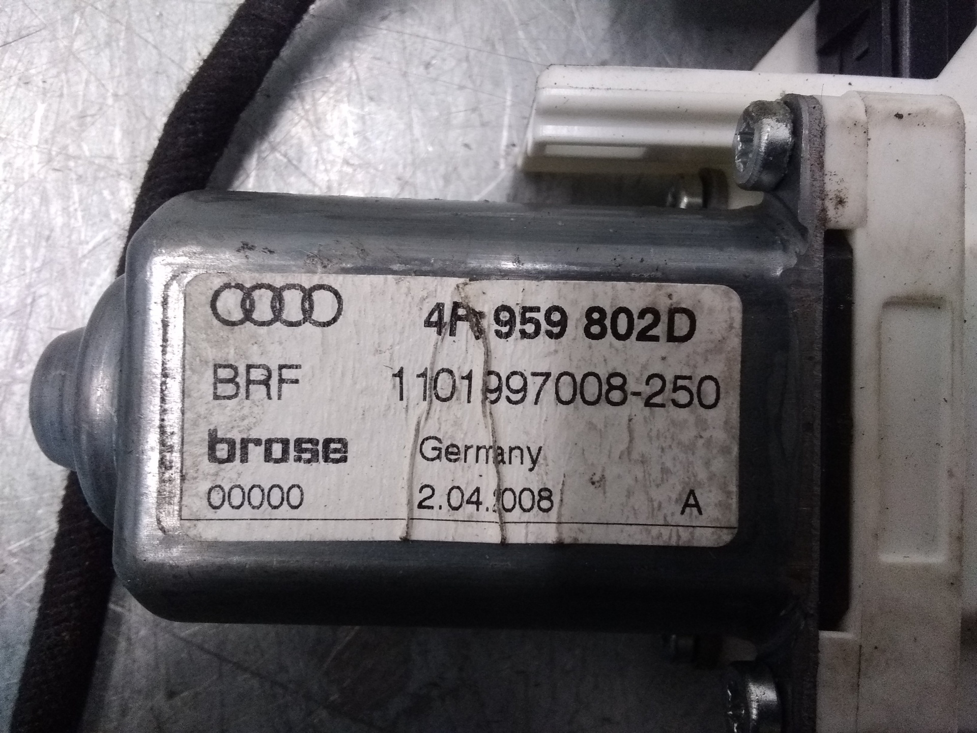 AUDI GTV 916 (1995-2006) Motor de control geam ușă dreapta față 4F0959802D,4F0959802D,4F0959802D,4F0959802D+4F0959802D 23644291