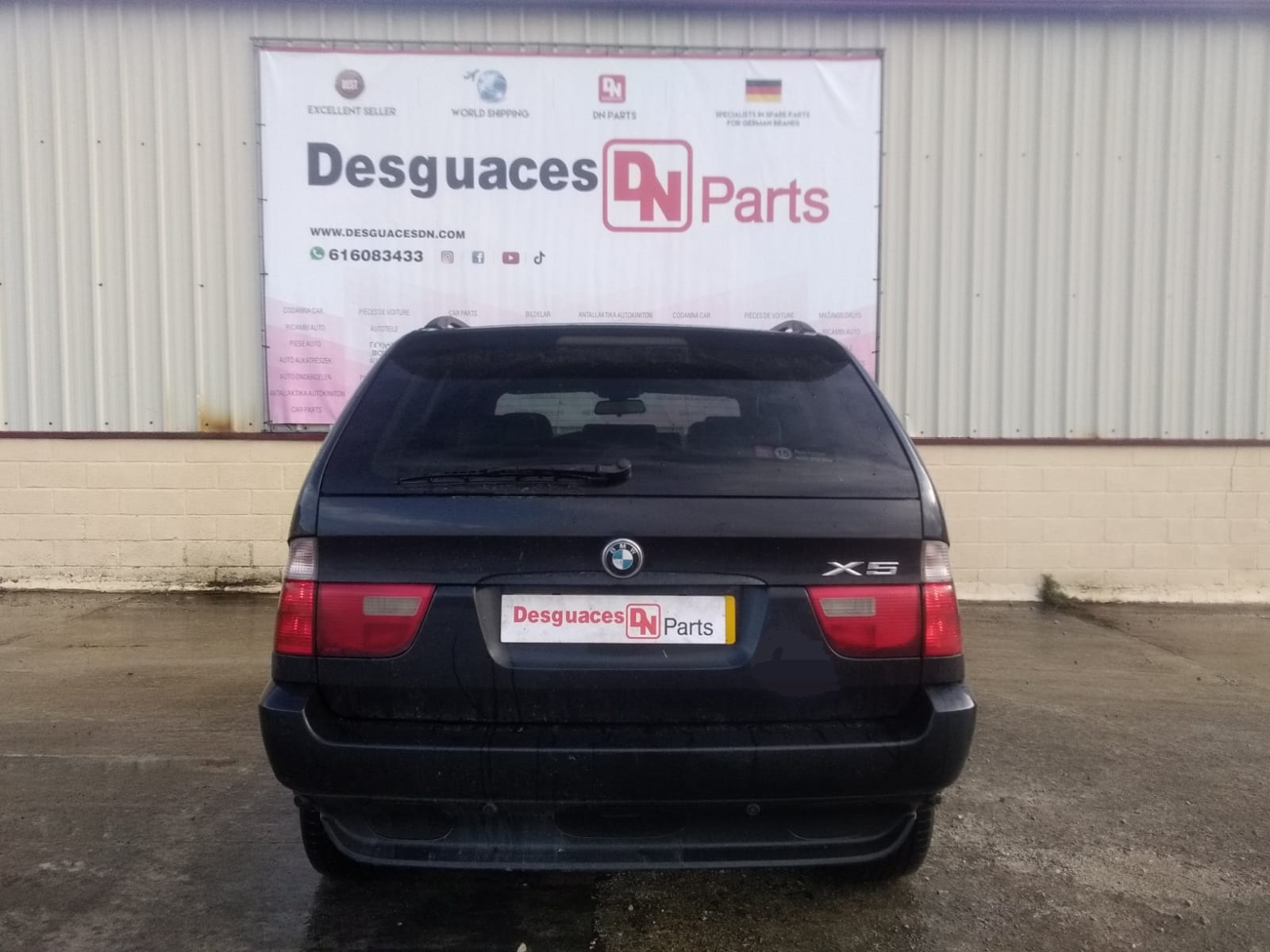 BMW X5 E53 (1999-2006) Ablakmosó tartálya 61668252722+DEPOSITO 23645993