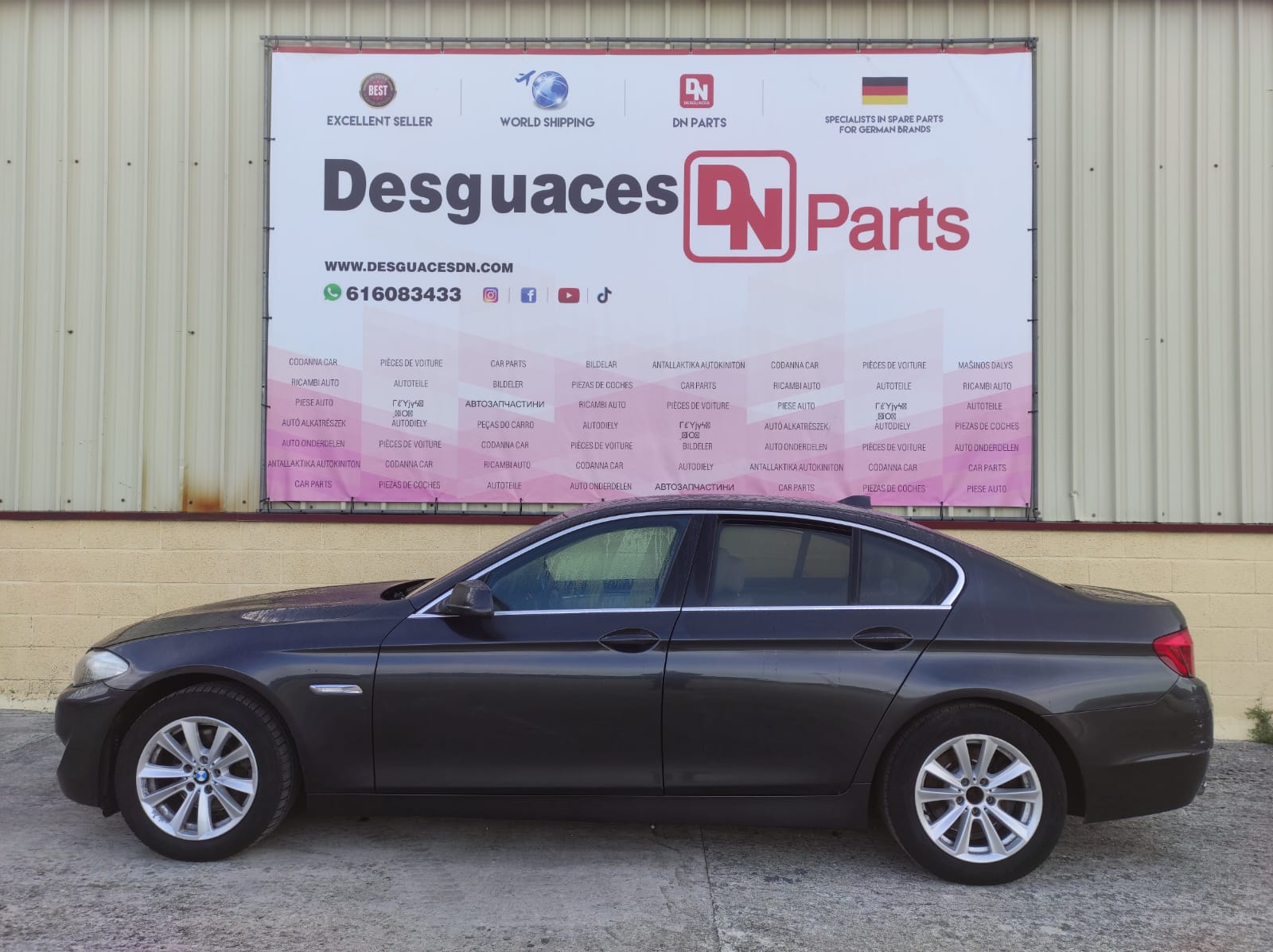 BMW 5 Series F10/F11 (2009-2017) Ilmamassan massaanturi MAF 8506408+ 22822520