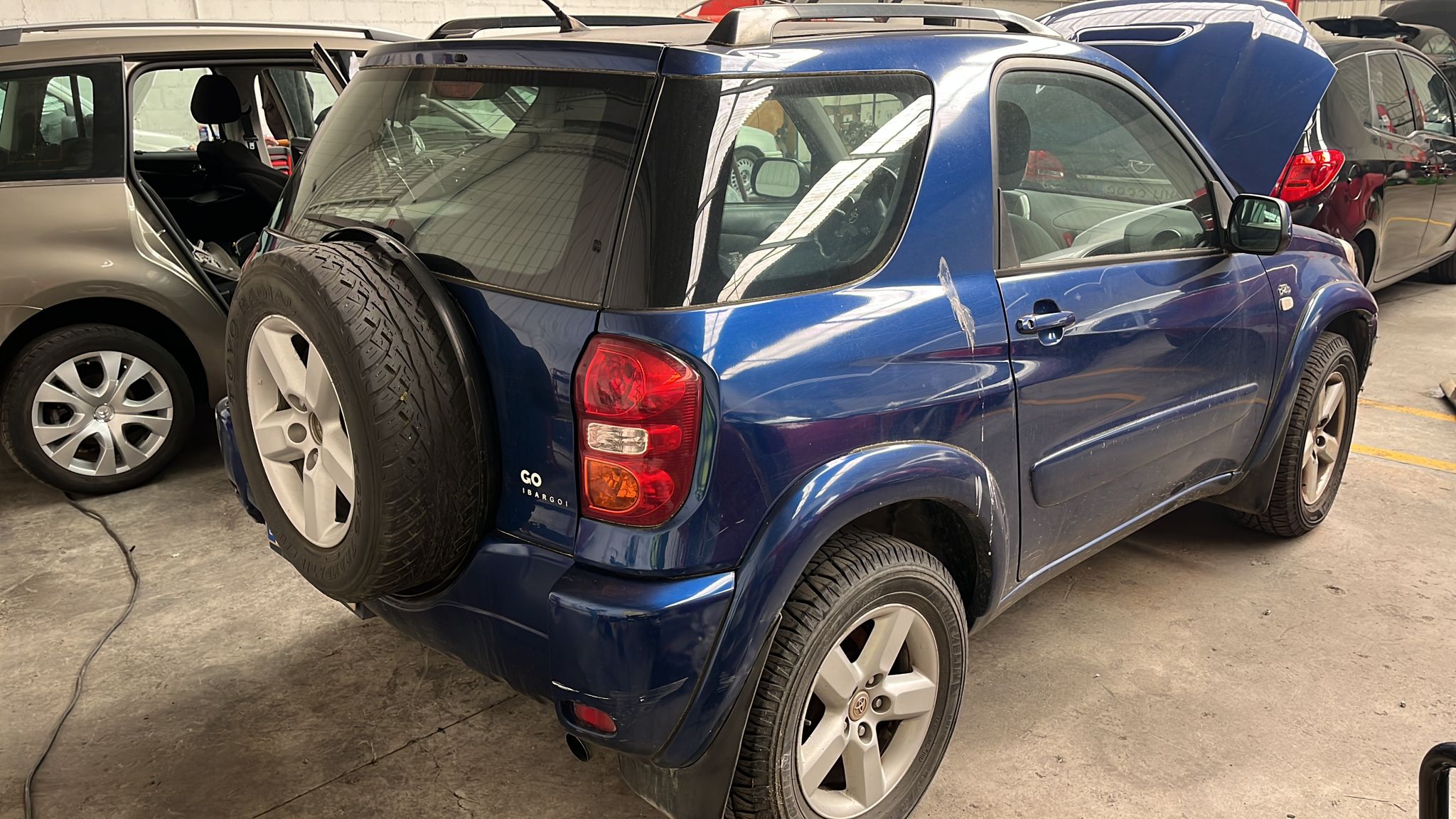 TOYOTA RAV4 2 generation (XA20) (2000-2006) Бачок глушителя задний 1743028181+ 22820946