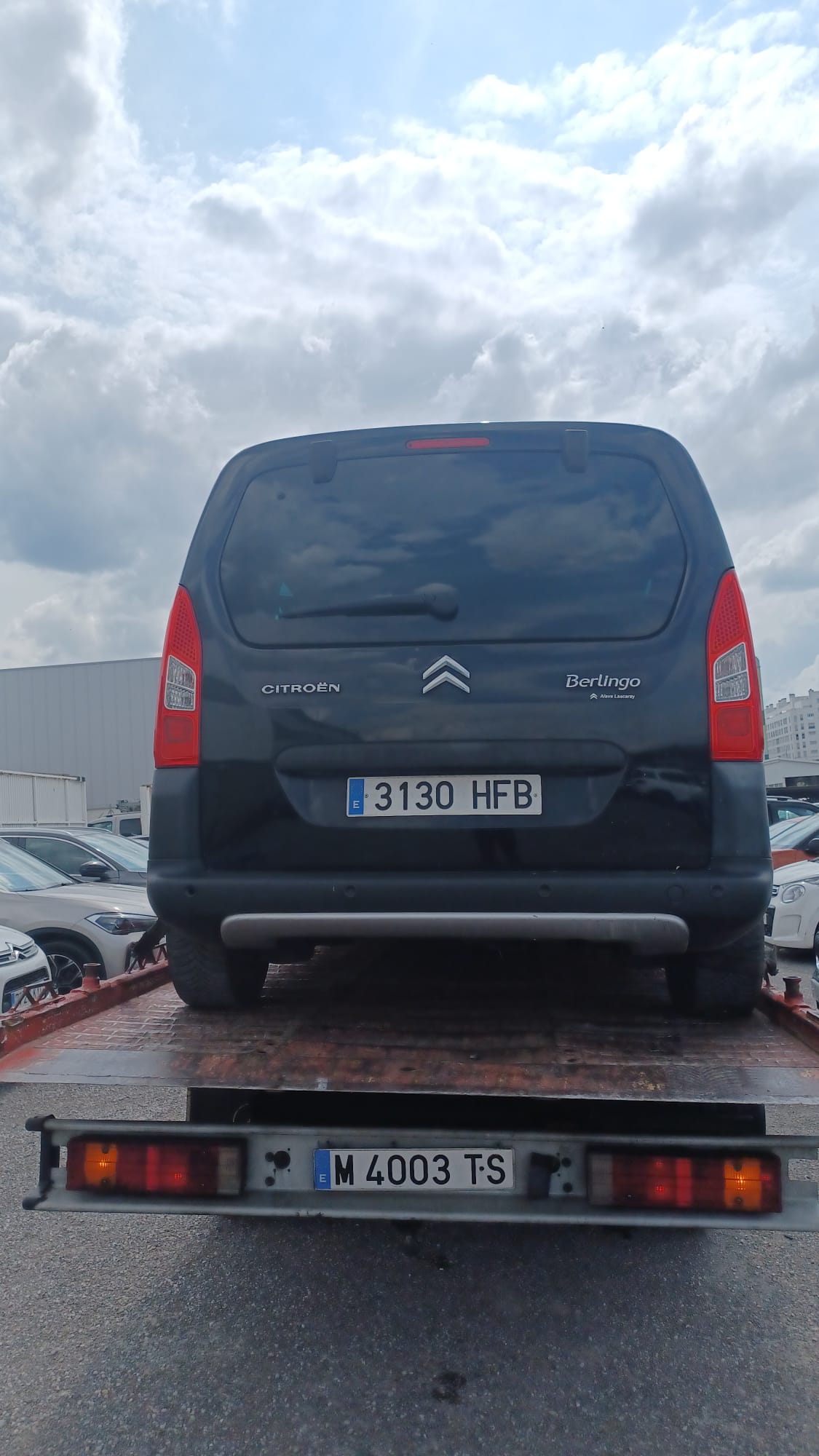 CITROËN Berlingo 2 generation (2008-2023) Priekšējās labās durvis 9004Z6 20691387