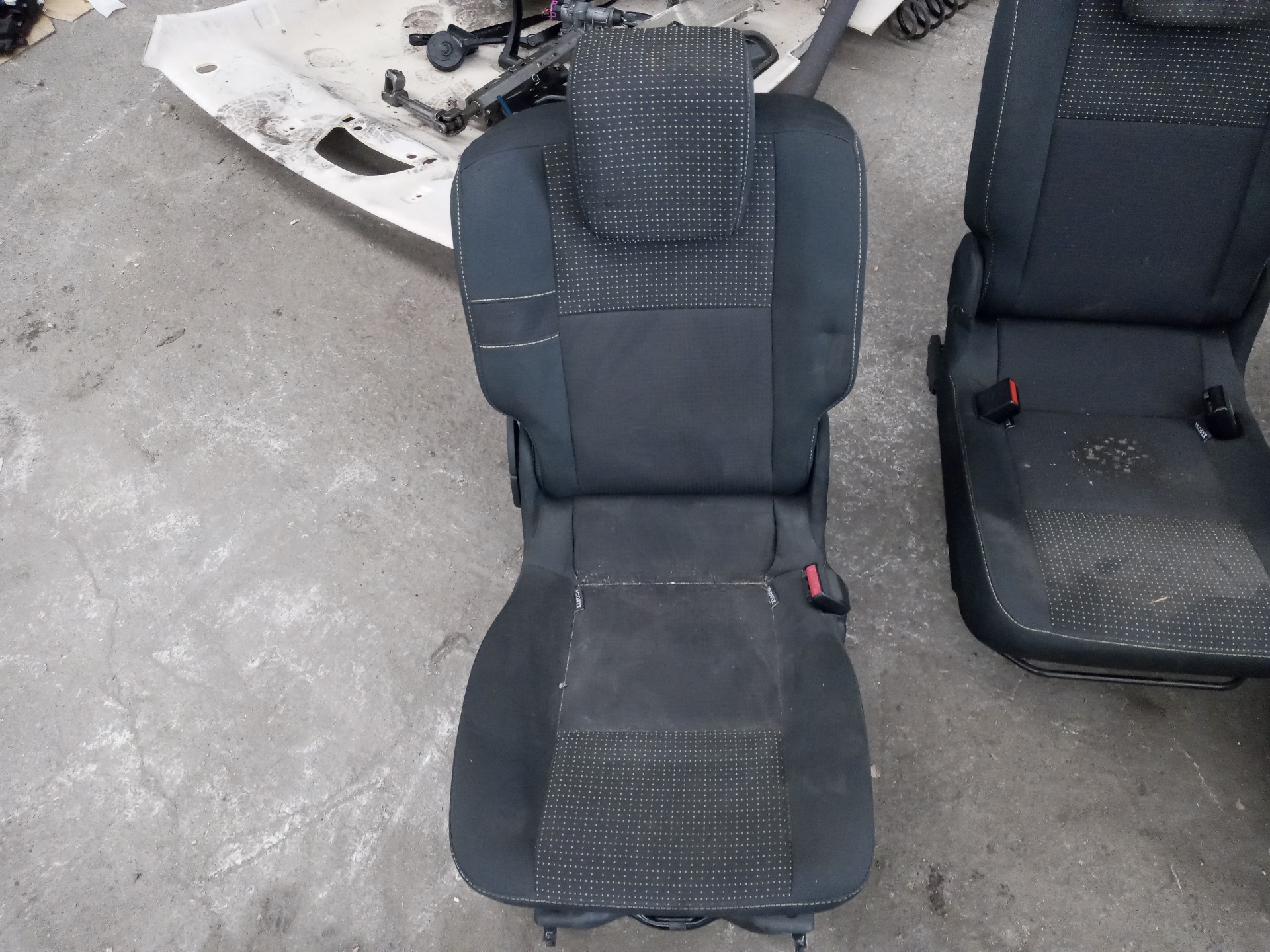 RENAULT Scenic 3 generation (2009-2015) Rear Seat COLORGRISOSCURO 20079412