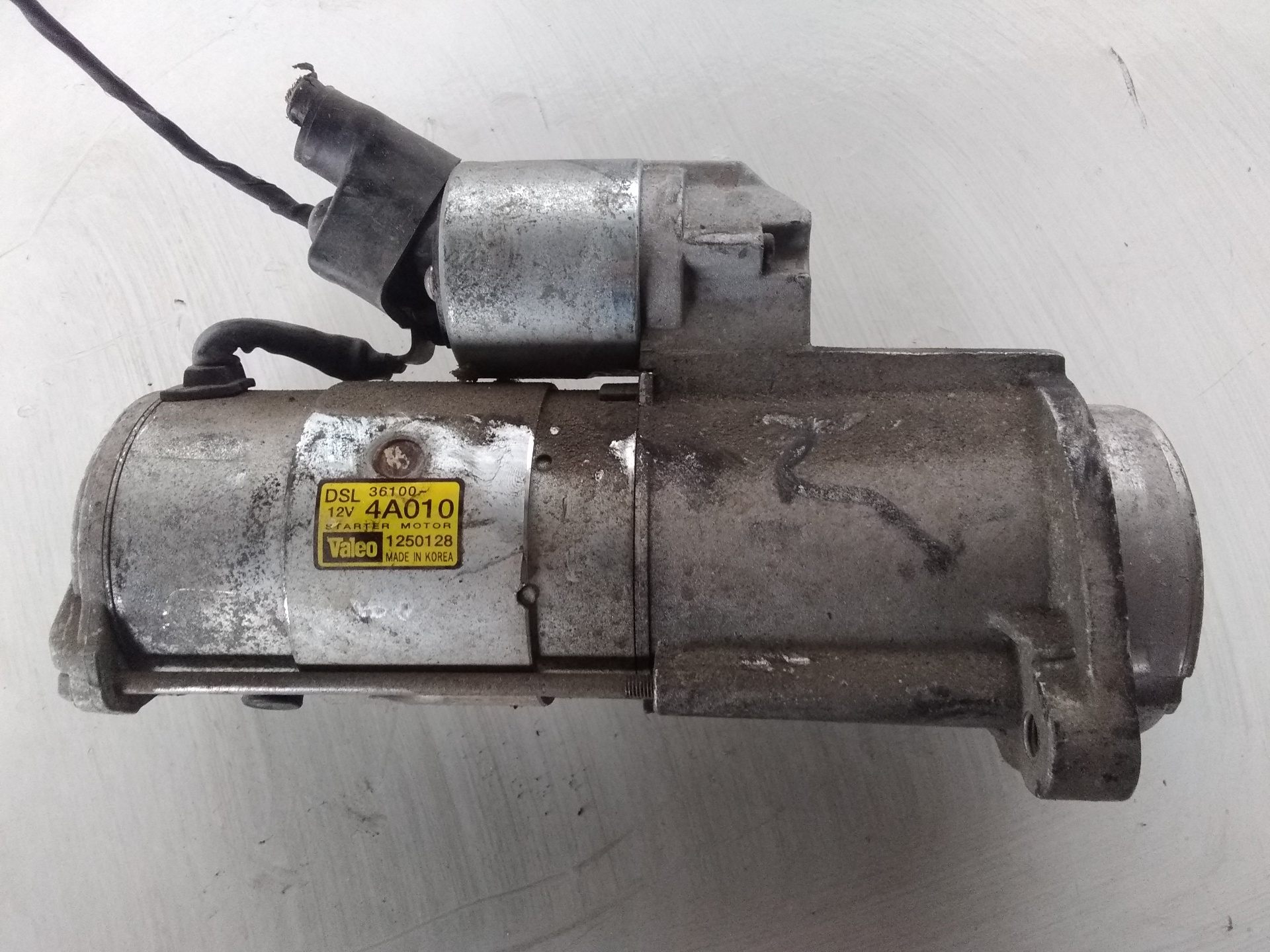 KIA Sorento 1 generation (2002-2011) Starter Motor 1250128,1250128,1250128,1250128+1250128 23644722