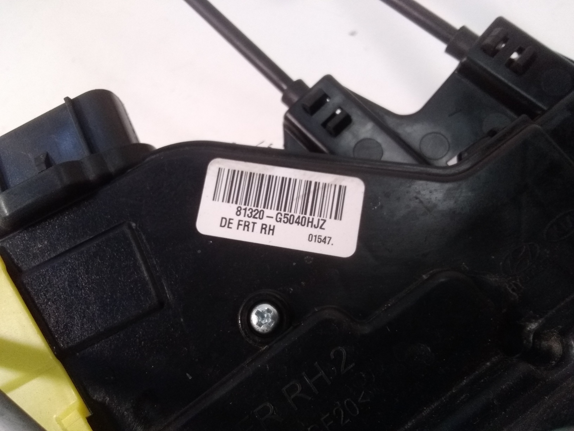 KIA Niro 1 generation  (2016-2022) Front Right Door Lock 81320G5040HJZ+ 20124170