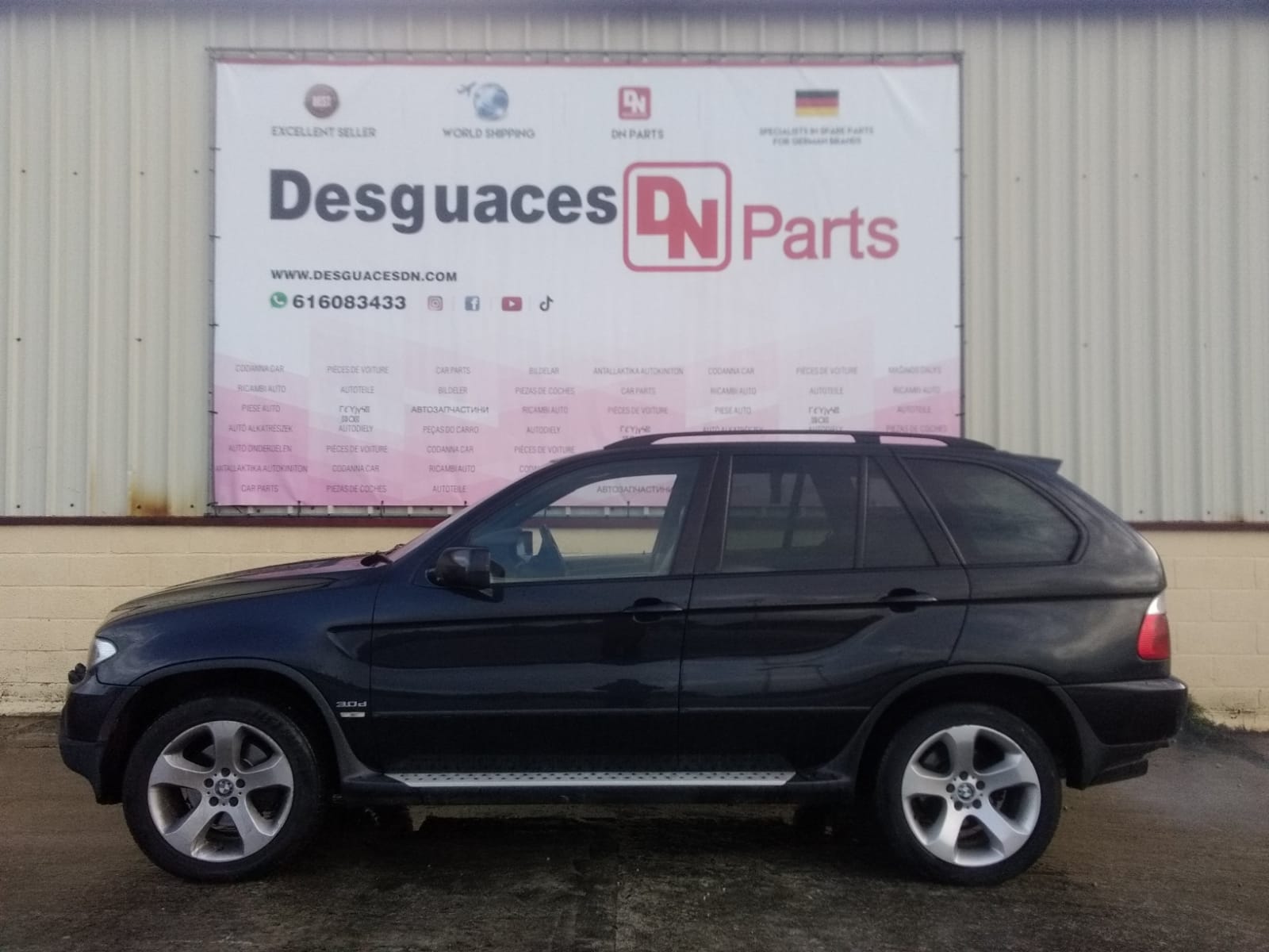 BMW X5 E53 (1999-2006) Другие отделочные детали 17111439117+MOLDURA 23645873