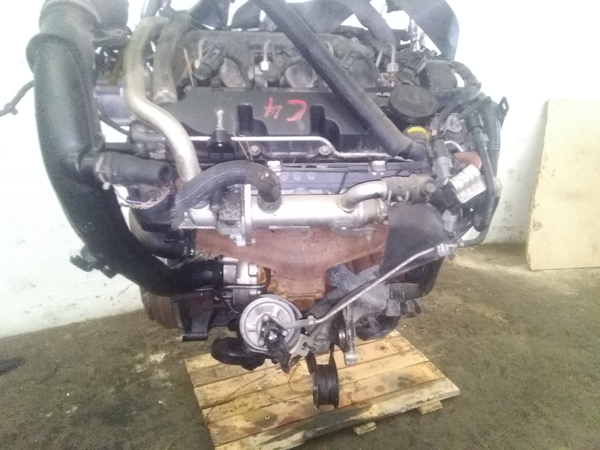 CITROËN C4 Picasso 1 generation (2006-2013) Engine RHJ+RHJ 26373693