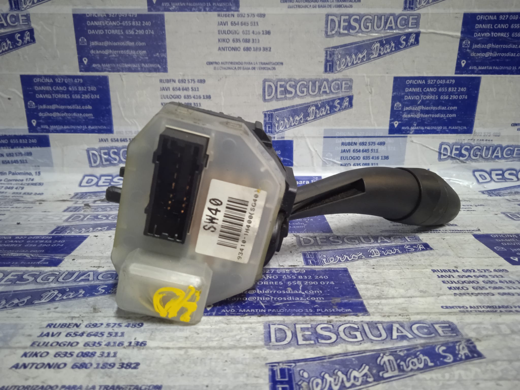 KIA Cee'd 1 generation (2007-2012) Headlight Switch Control Unit ESTANTERÍA68 24886786